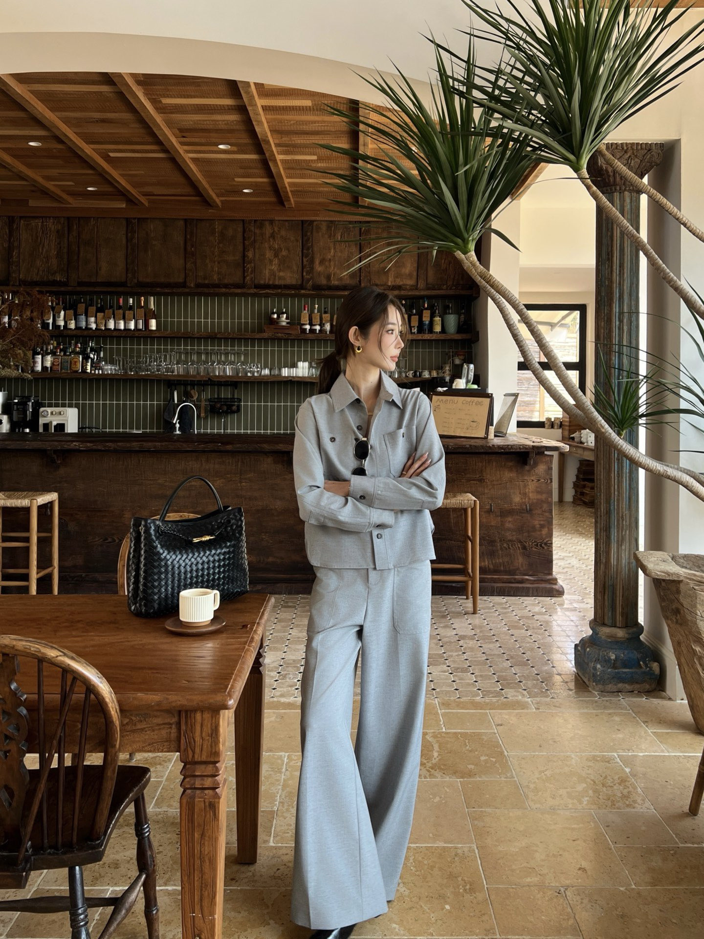 Bott 26fw suit pants