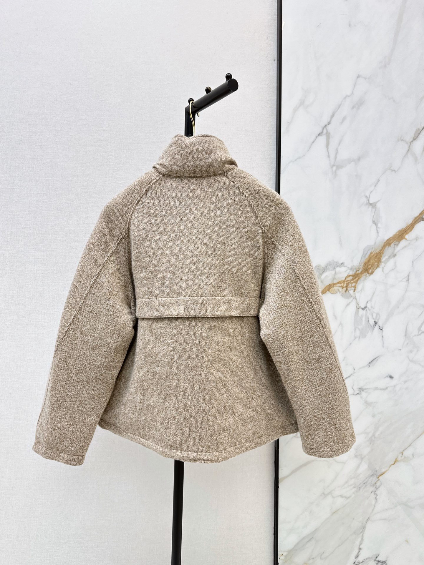 Brun 26fw cashmere reversible down jacket