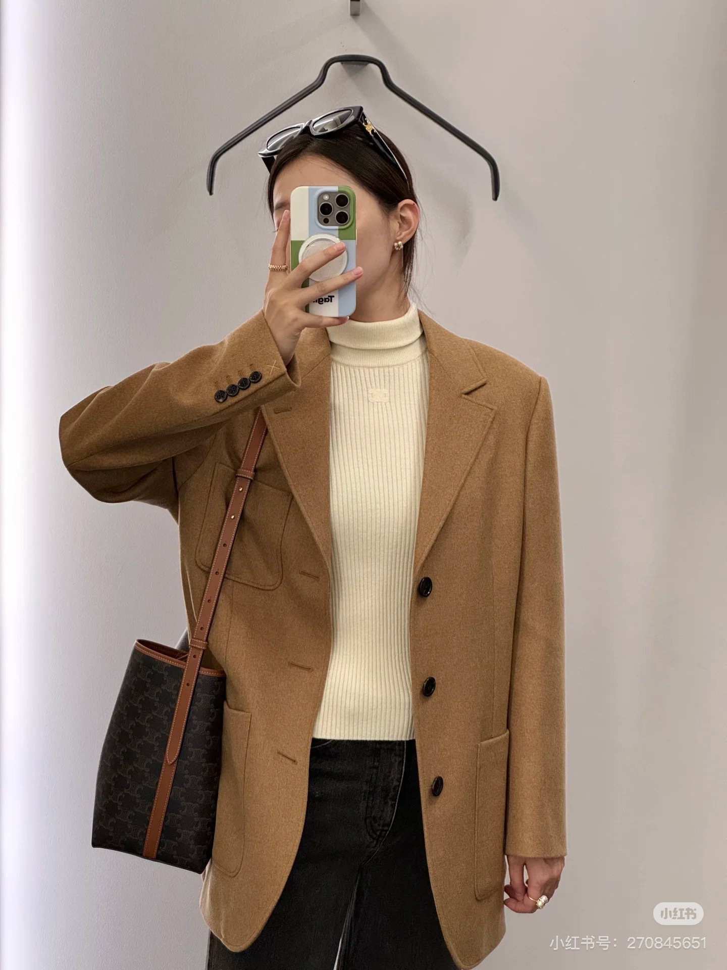 Celi 26fw wool blazer