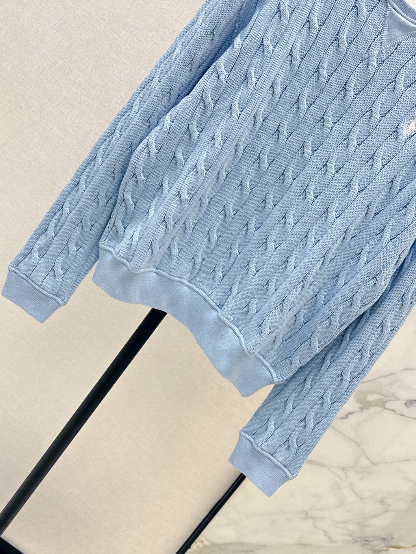 Ralp 26fw cable knit top