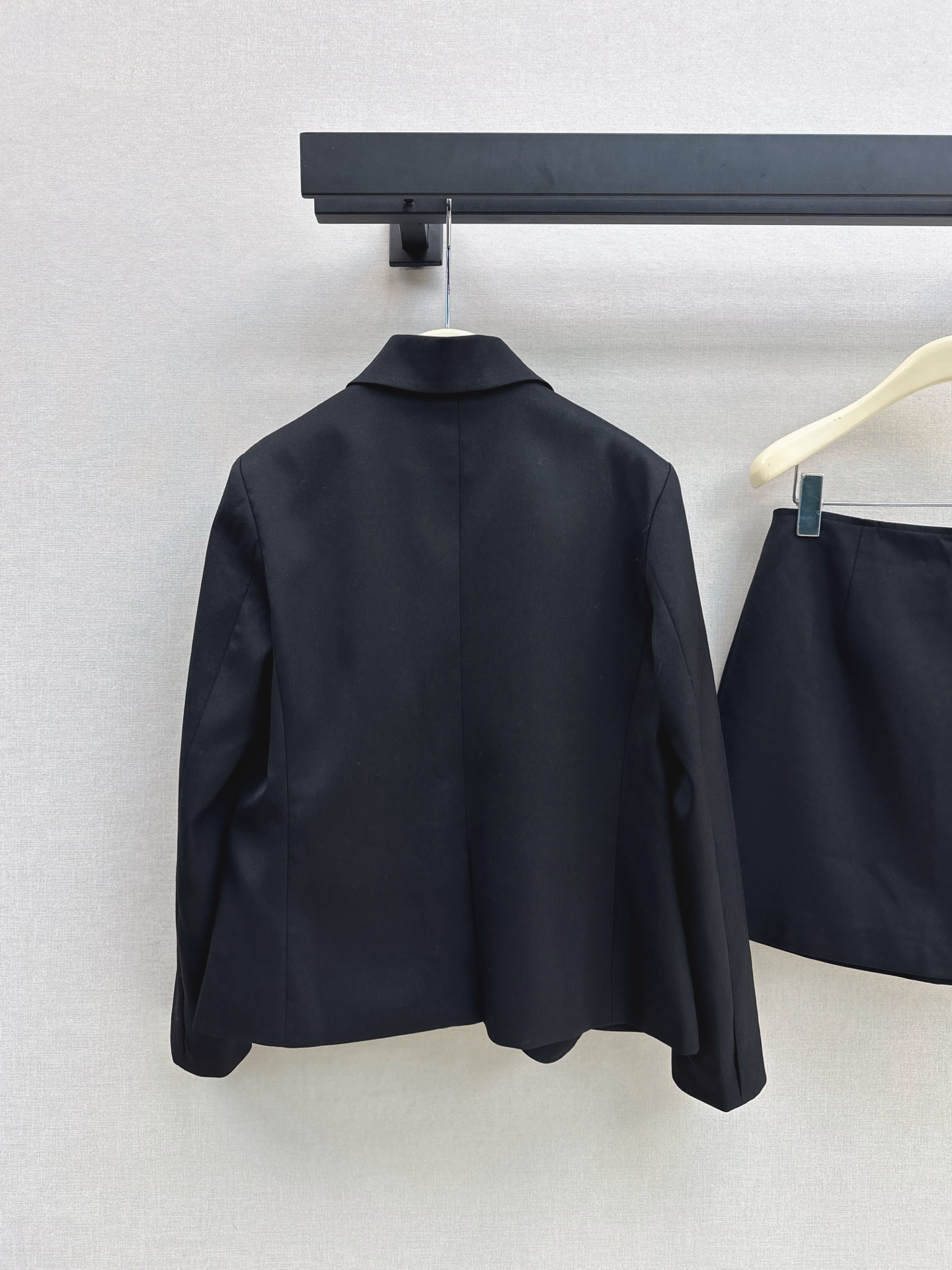 Chan 26fw bow blazer A-line skirt sets
