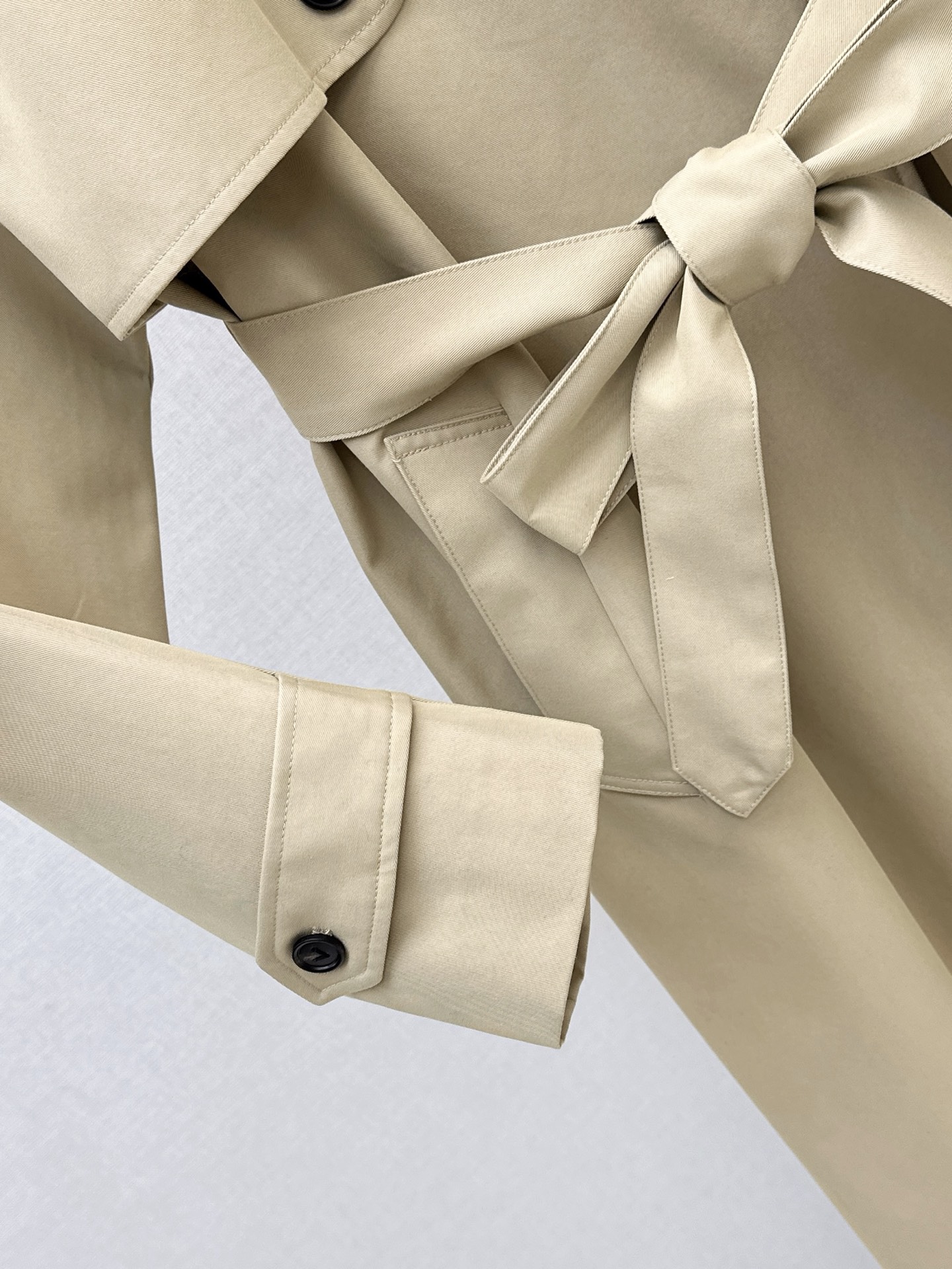 Bott 26fw woven neck trench coats