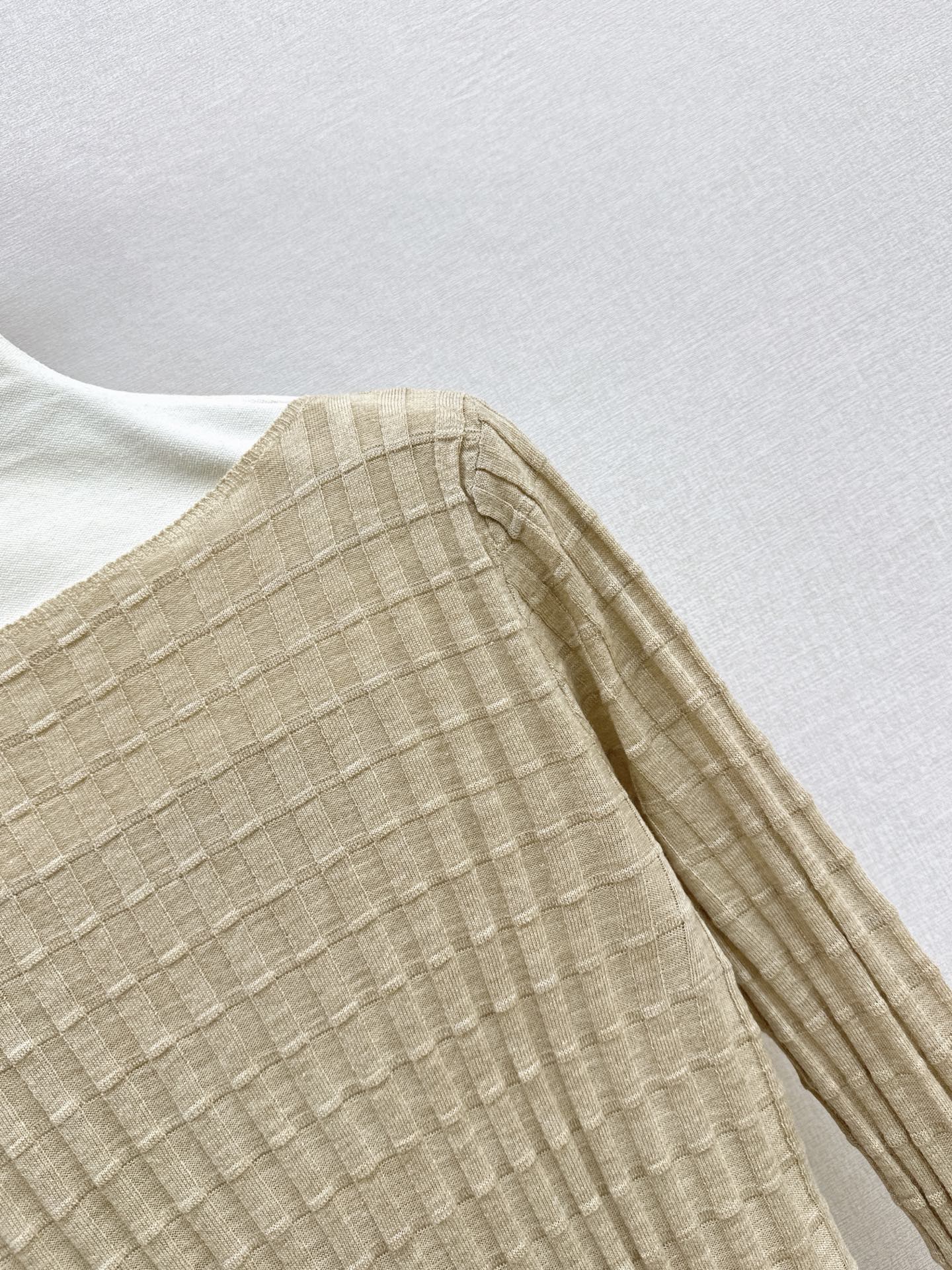 Brun 26fw slim-fit knitwear