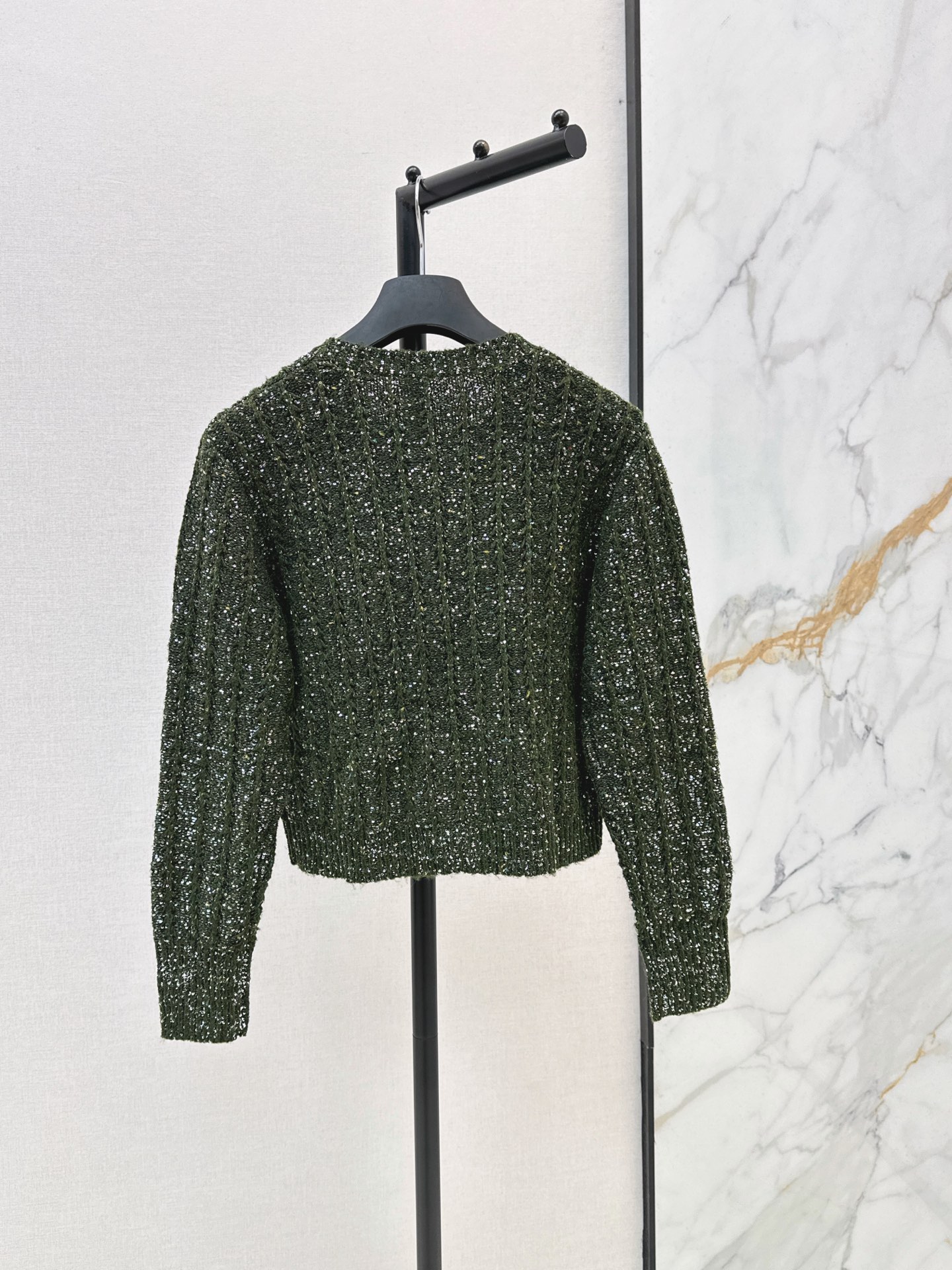 CD 26fw sequin cardigan jacket