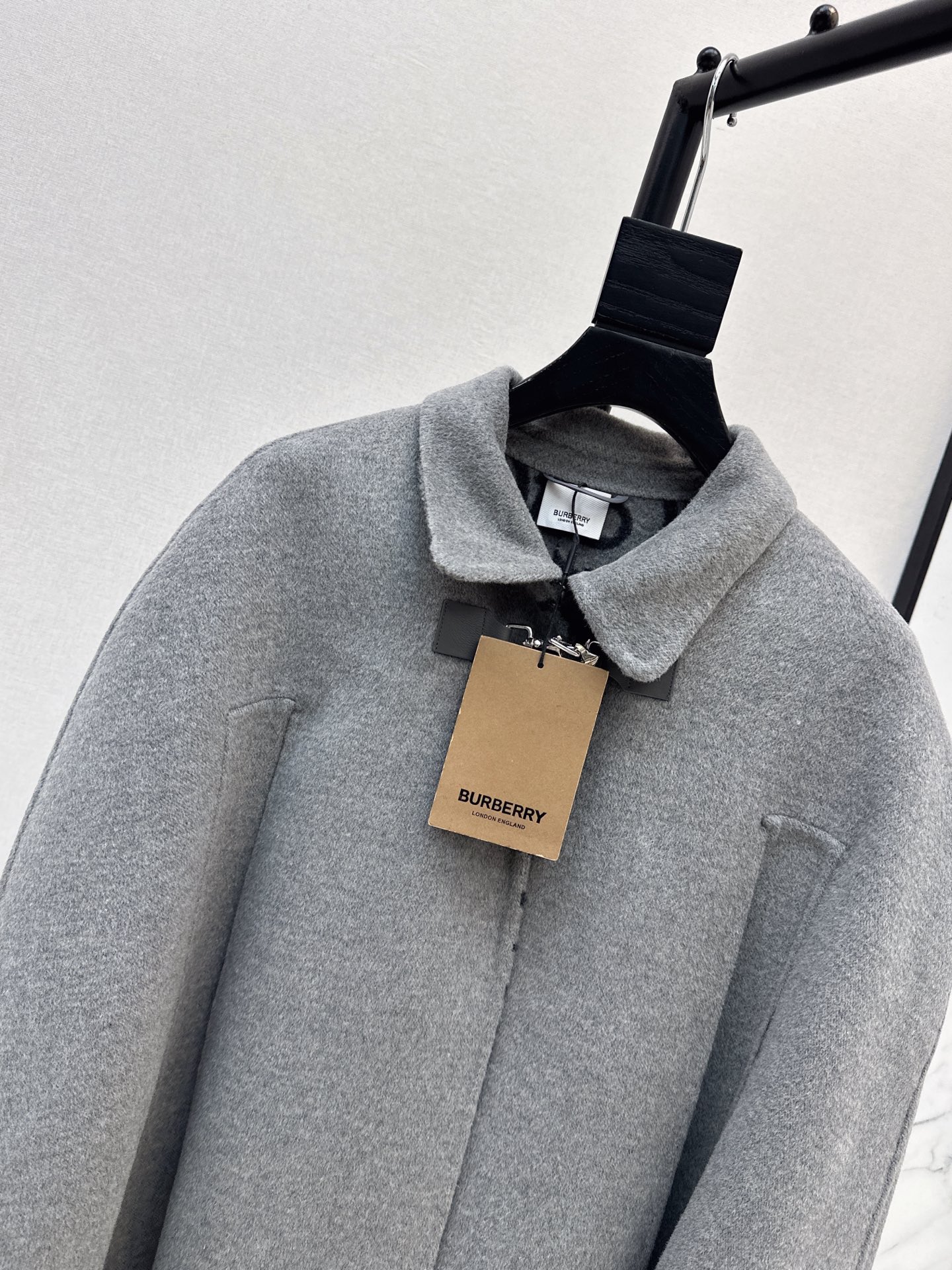 Bur 26fw woolen cape overcoats