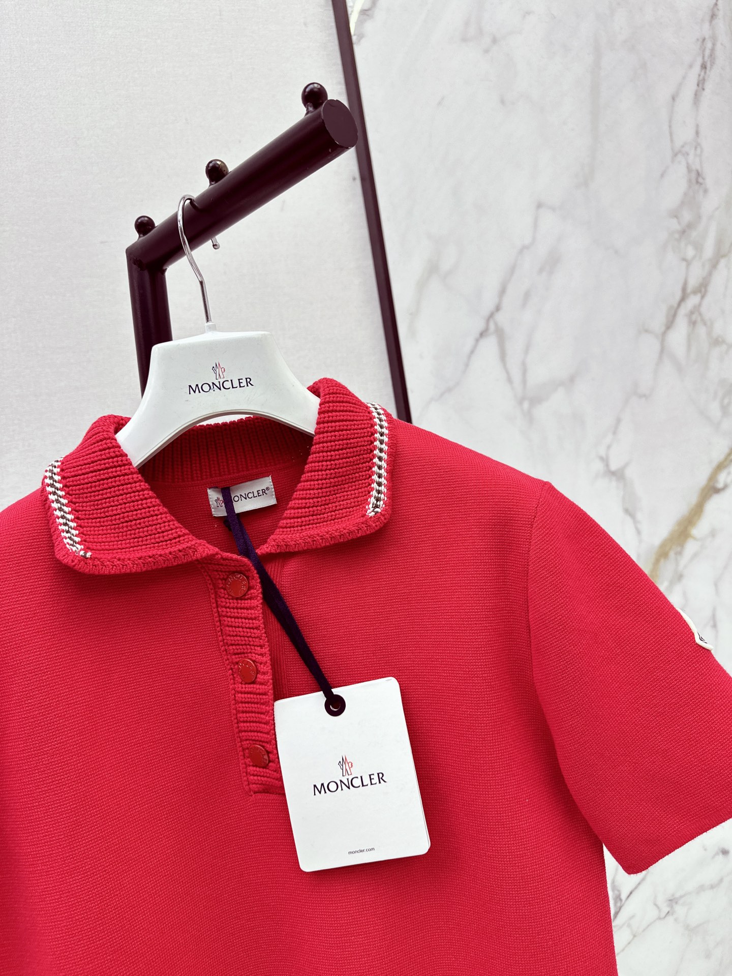 Monc 26fw knit polo