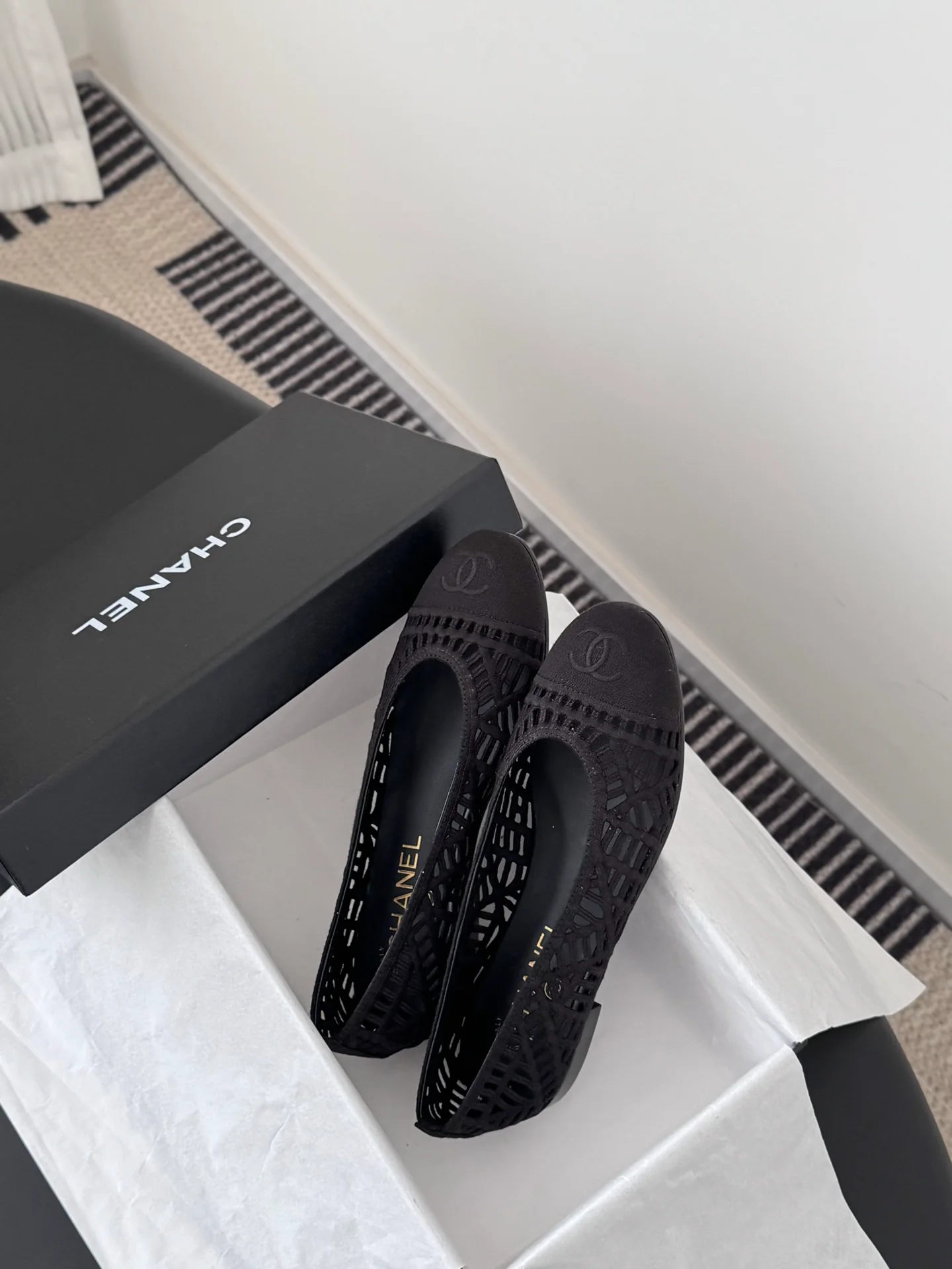 Chan 25fw ballerina flats