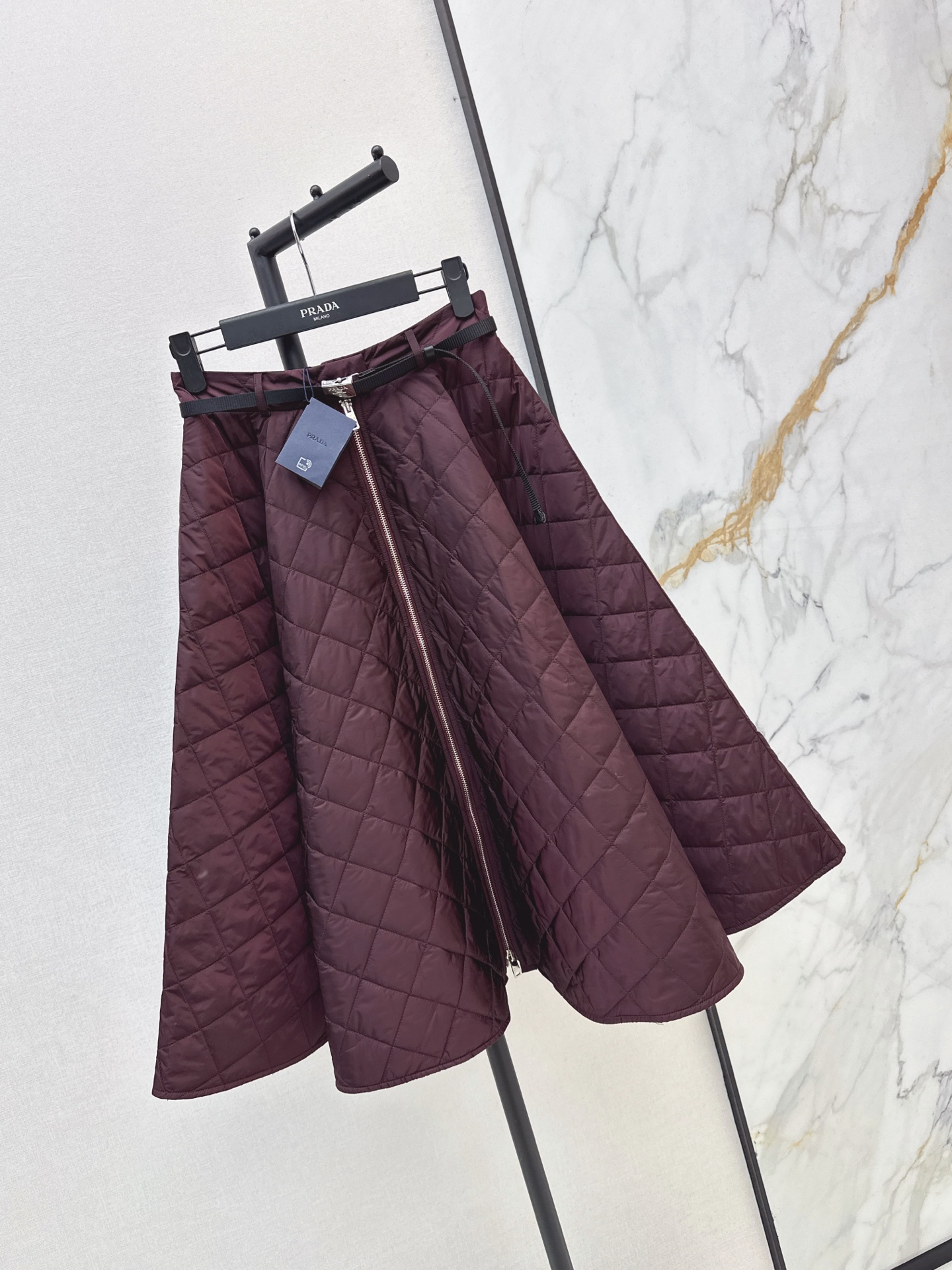 Pra 26fw zipper skirt