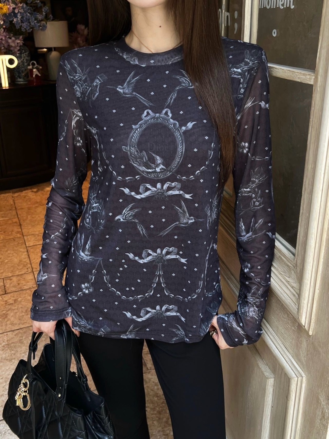 CD 26fw print basic tee