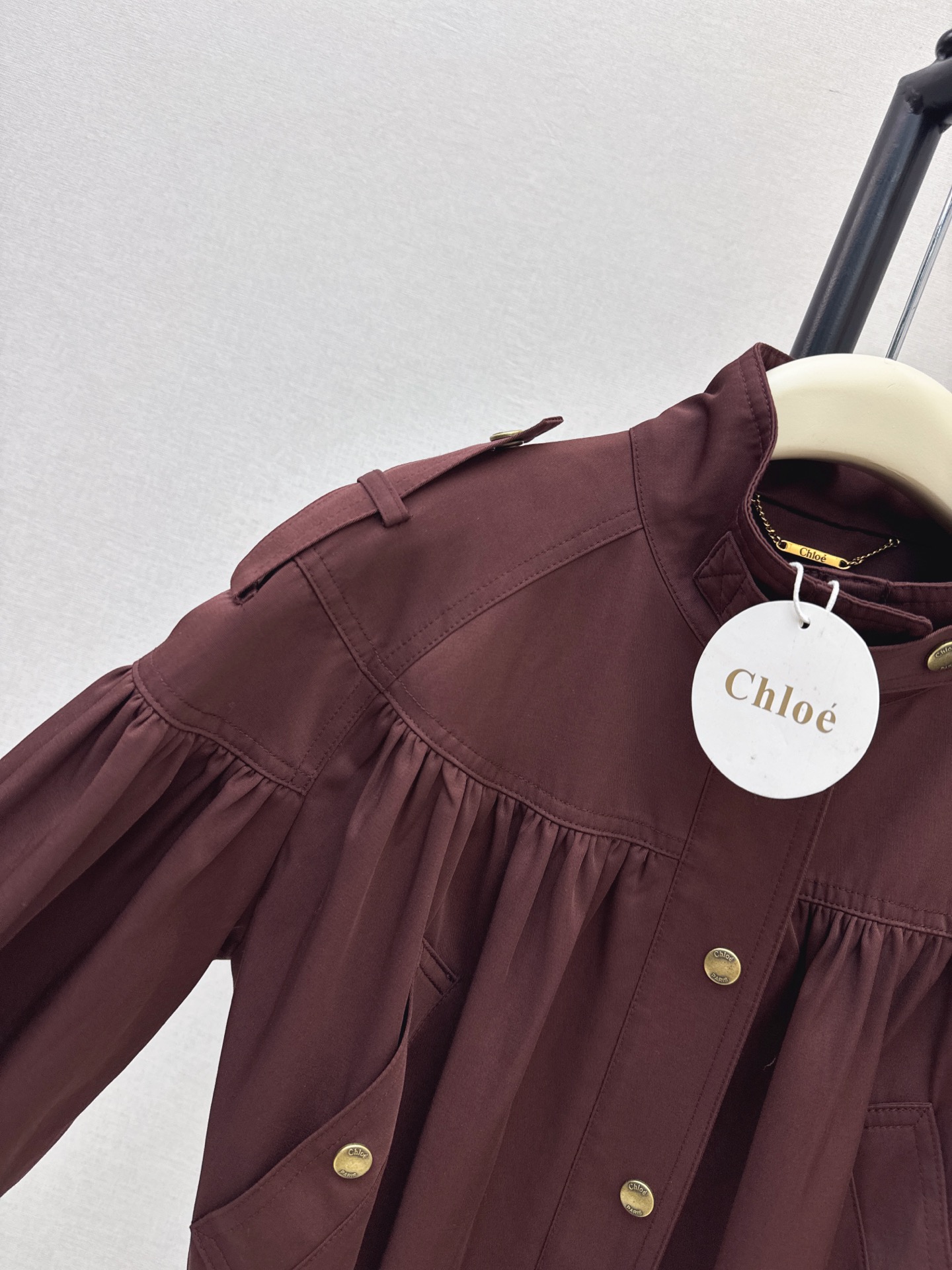 Chol 26fw trench coats dress
