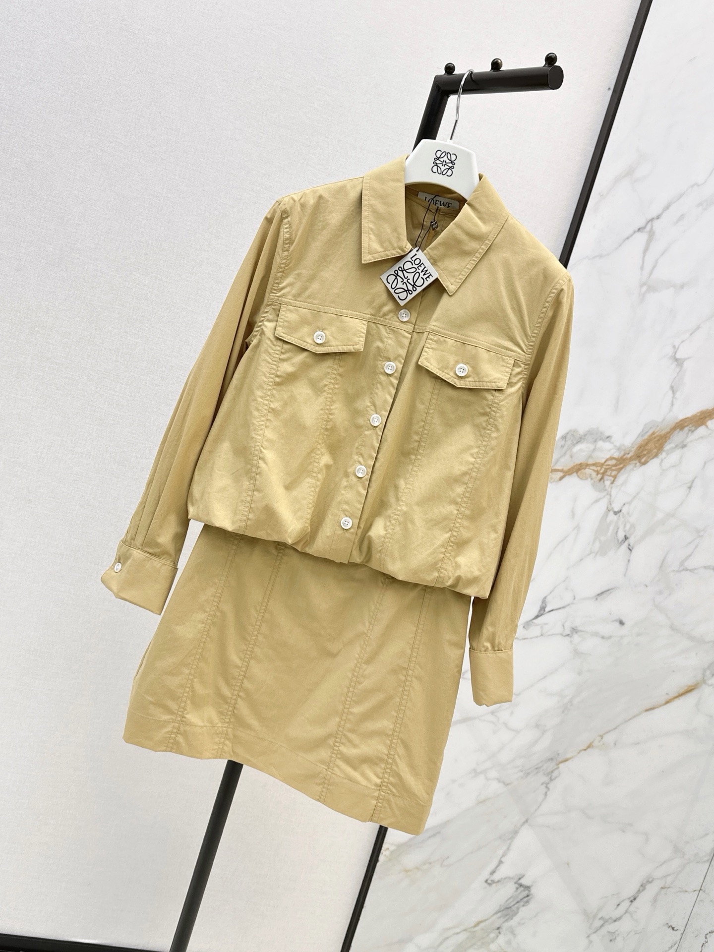 Loe 26fw shirt dress