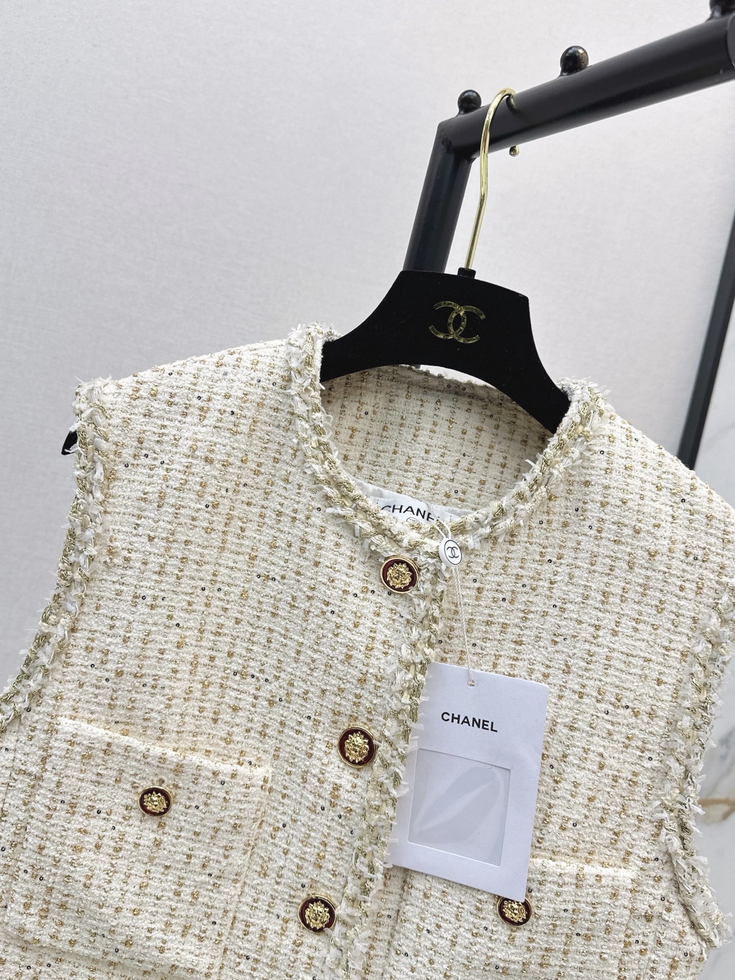 Chan 26fw woven vest