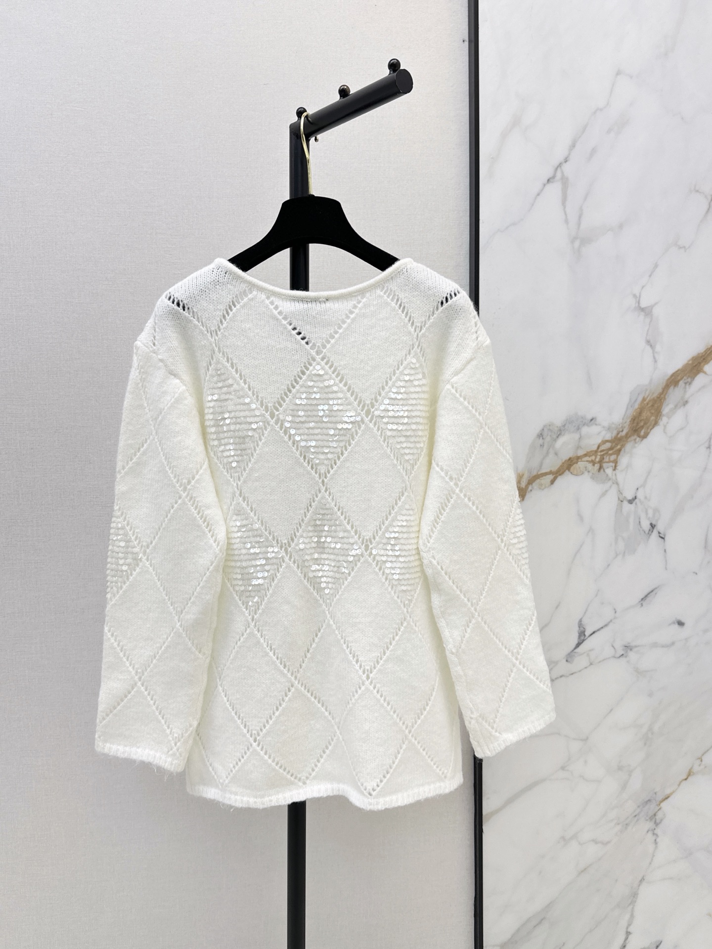 Chan 26fw sequin knitweasr