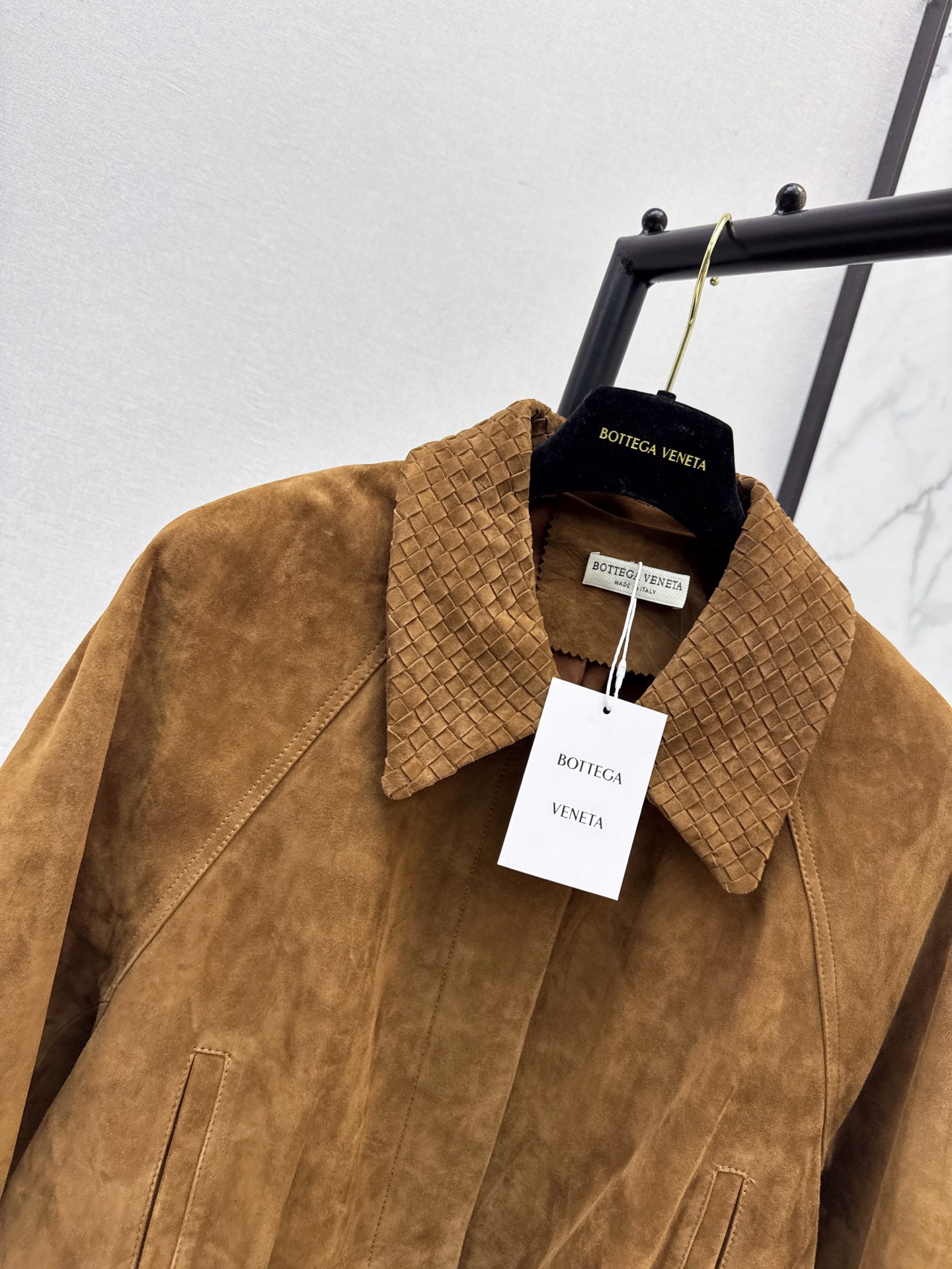 Bott 26fw suede leather jacket