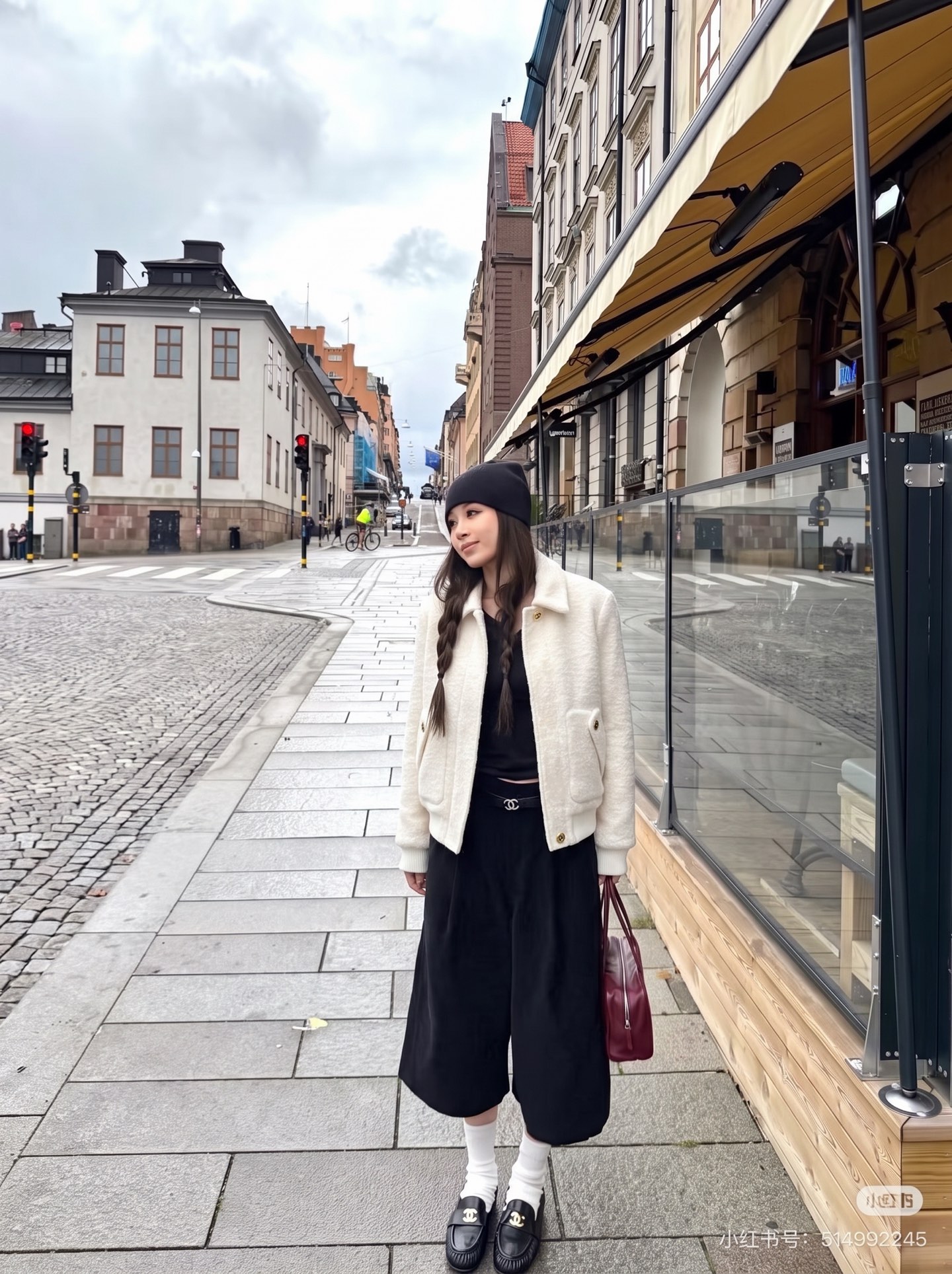 Chan 26fw sherpa fleece jacket