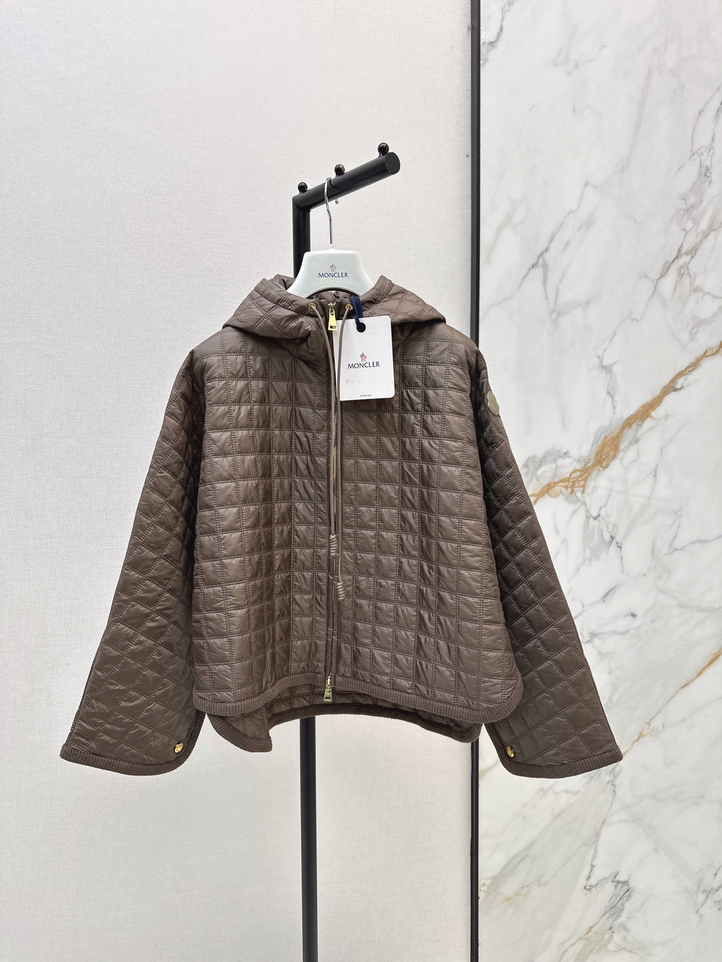 Monc 26fw hooded padded jacket