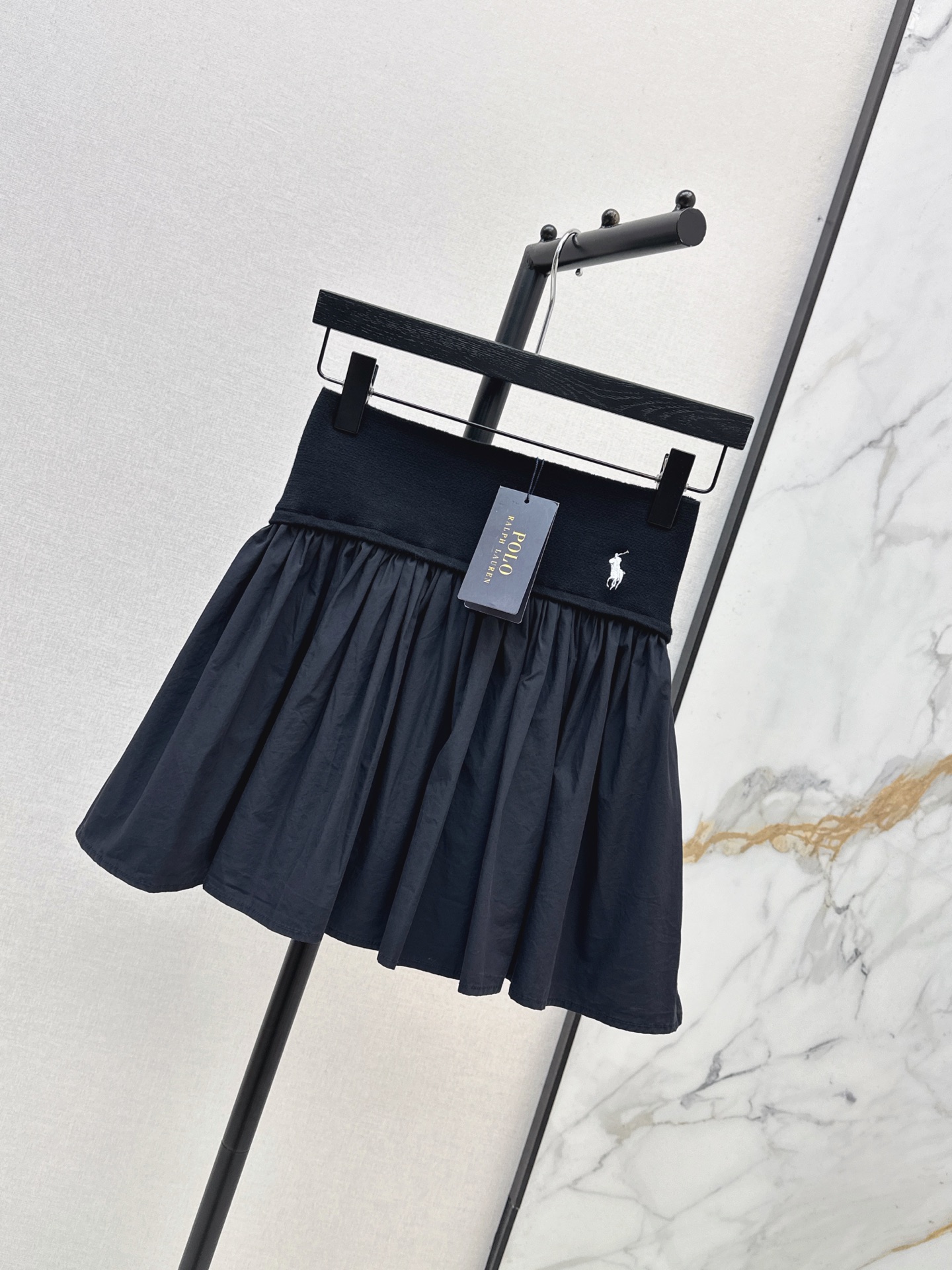 Ralp 26ss pleated mini skirt