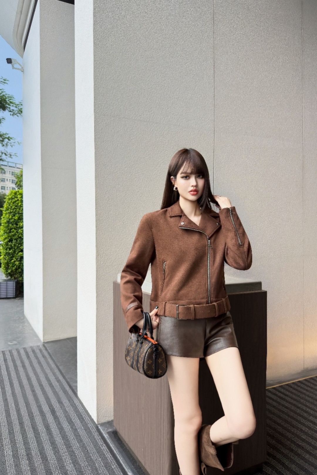 Loui 26fw suede jacket