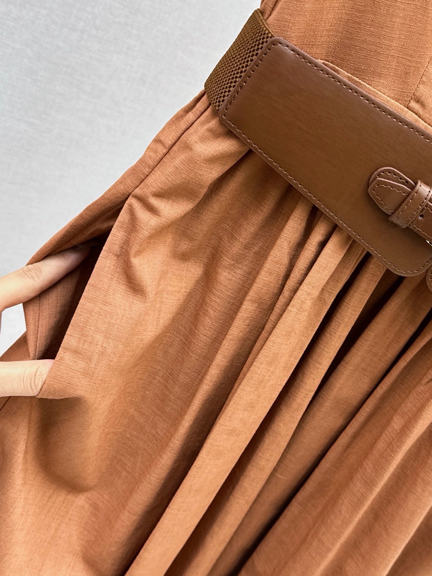 Chol 26ss belted dress
