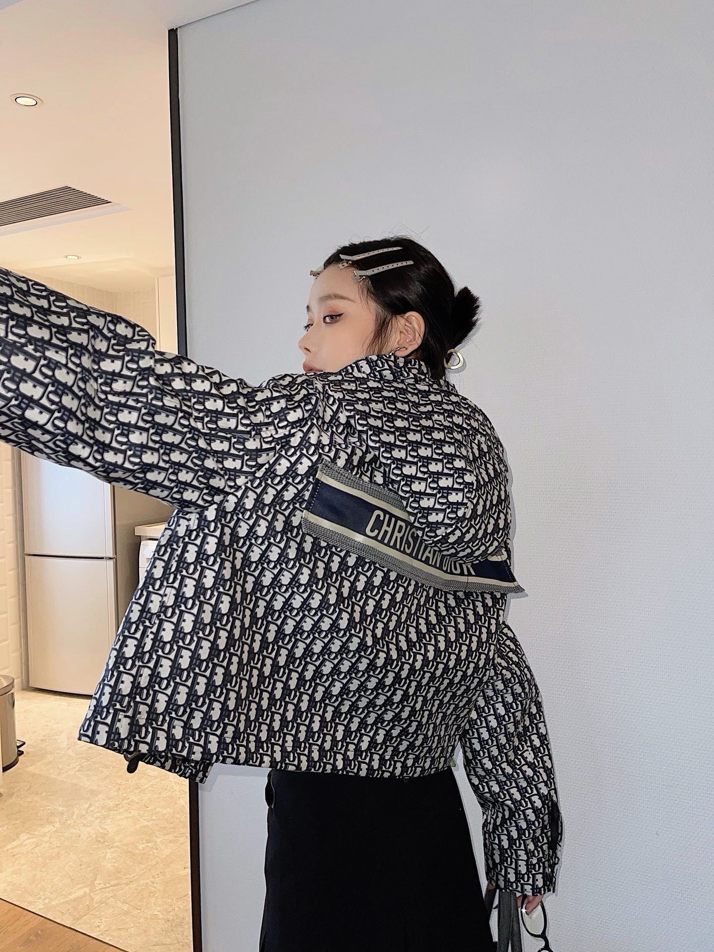 CD 26fw jacquard jacket