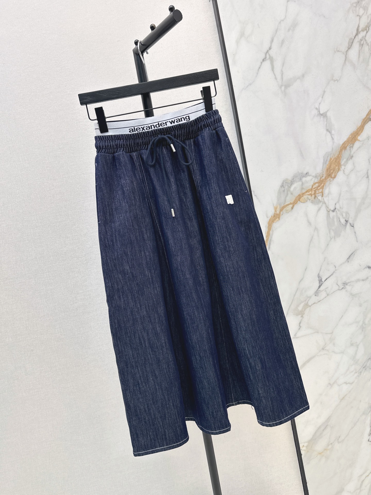 Alex 26fw drawstring skirt