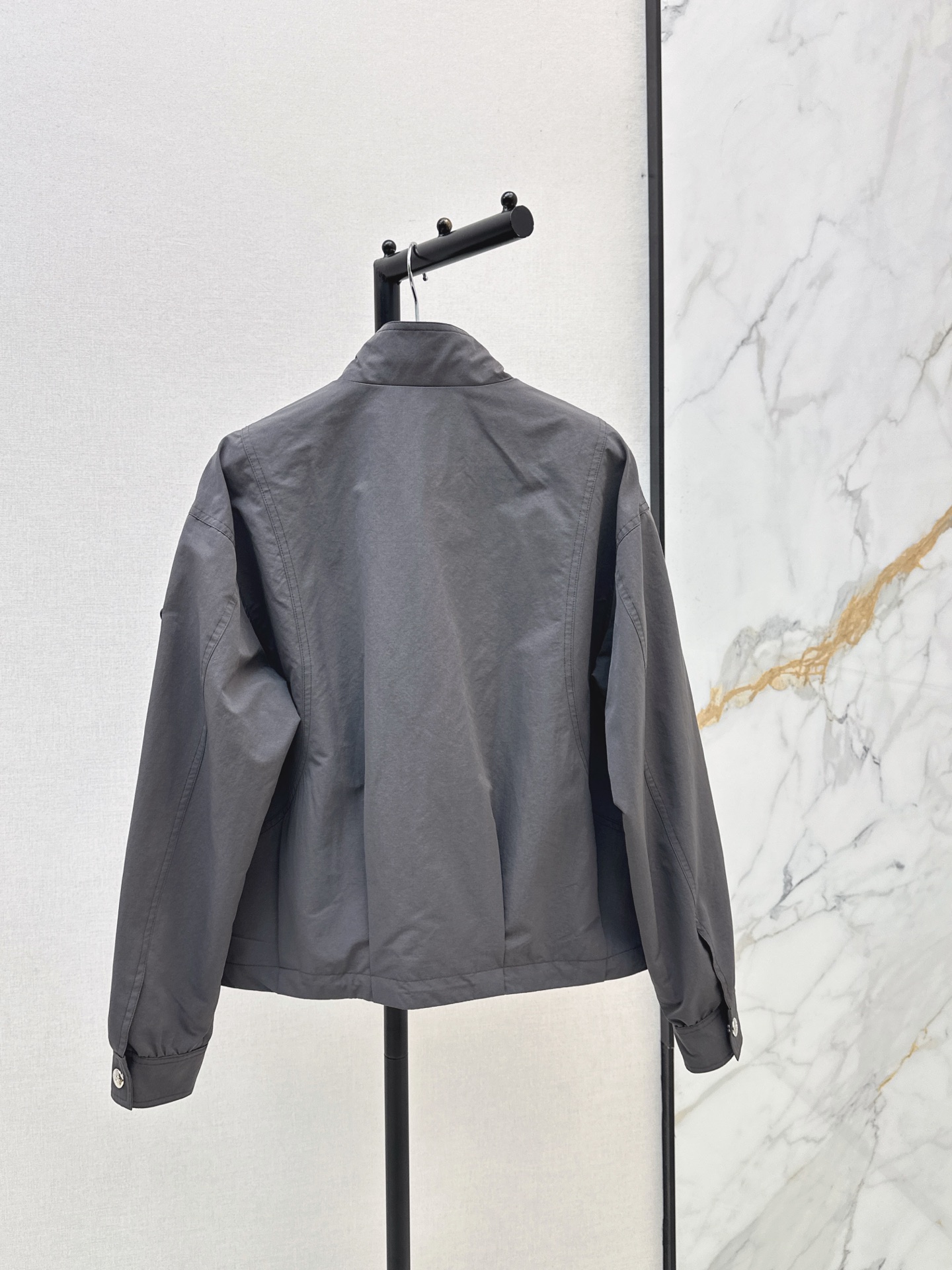 Pra 26fw stand collar jacket