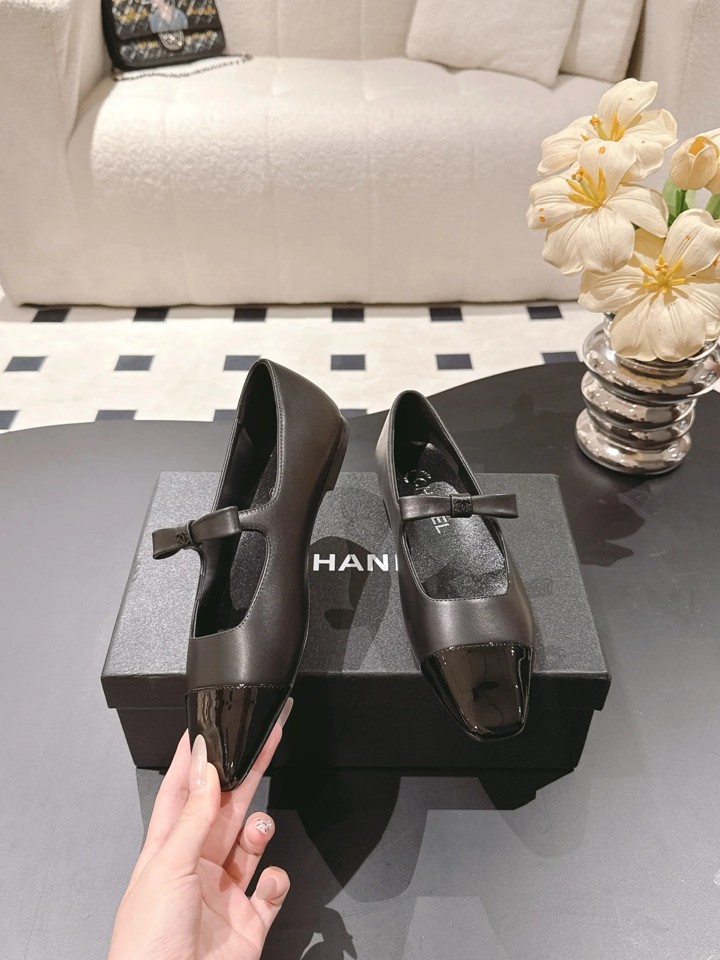Chan 25fw ballerina flats