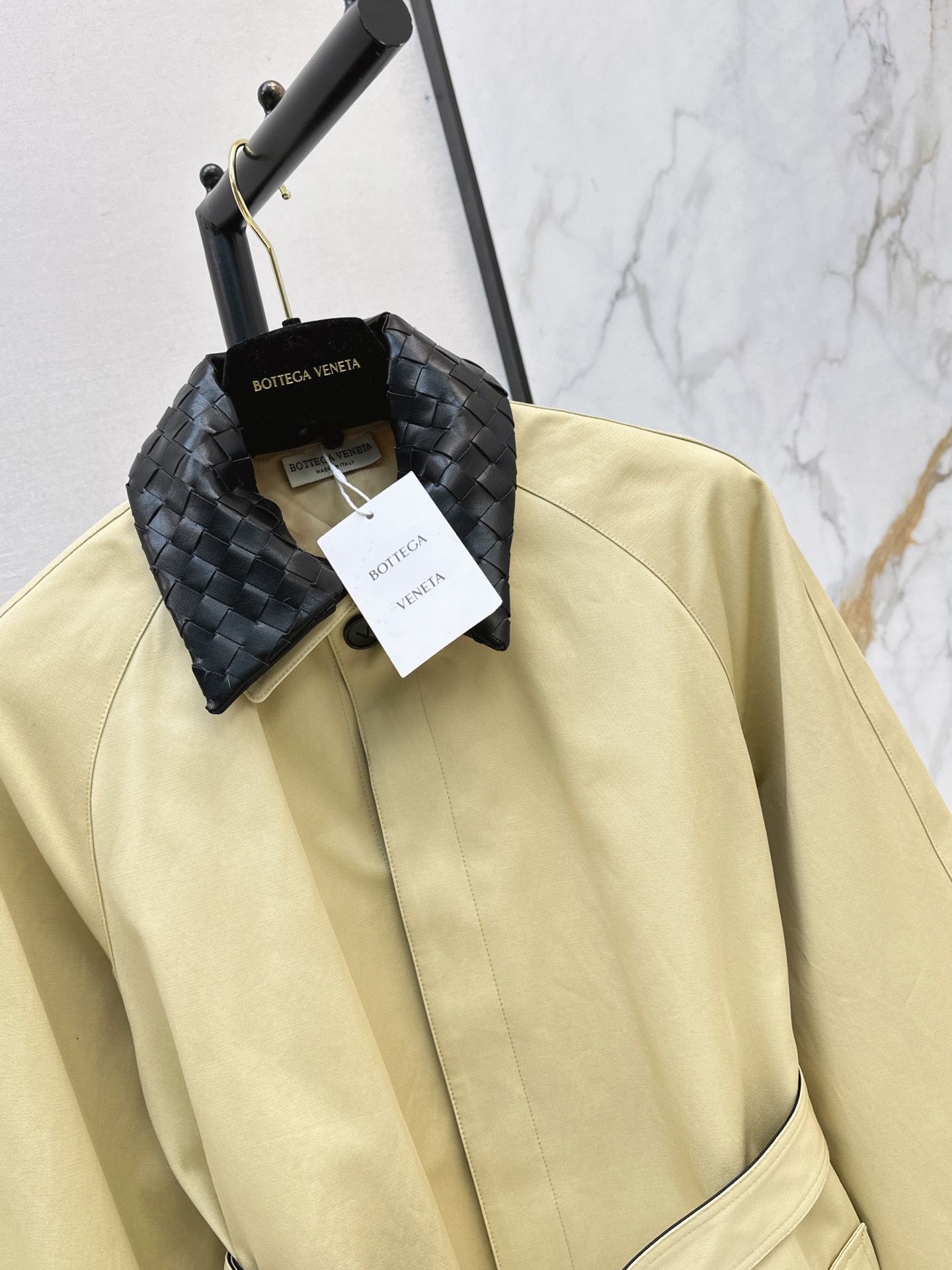 Bott 26fw woven collar trench coats