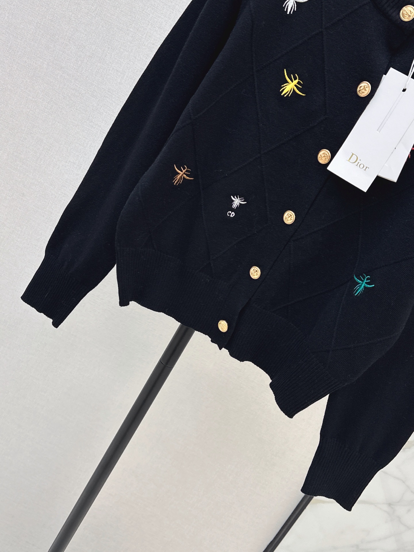 CD 26fw embroidery cardigan