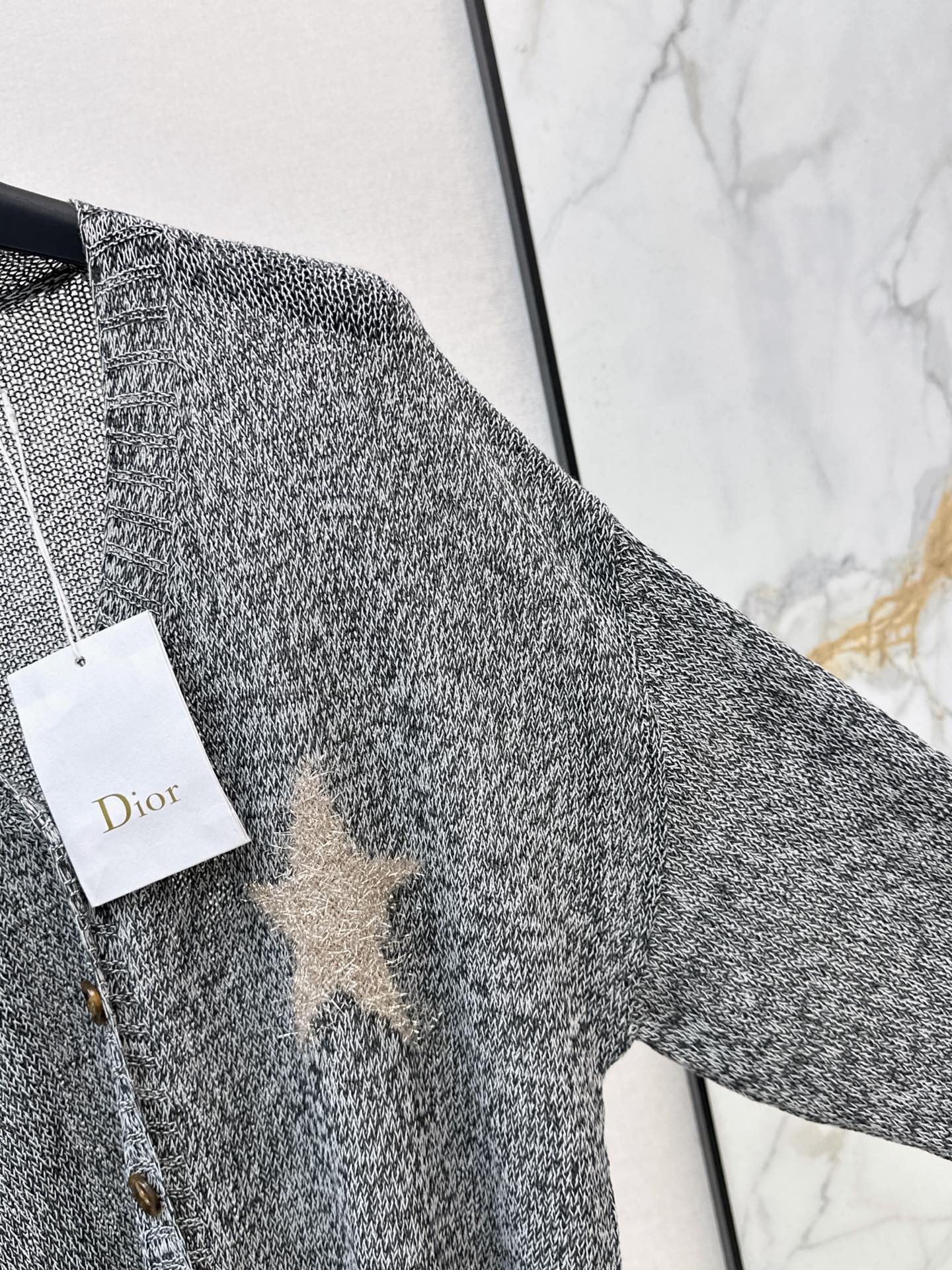 CD 26fw jacquard knit cardigan