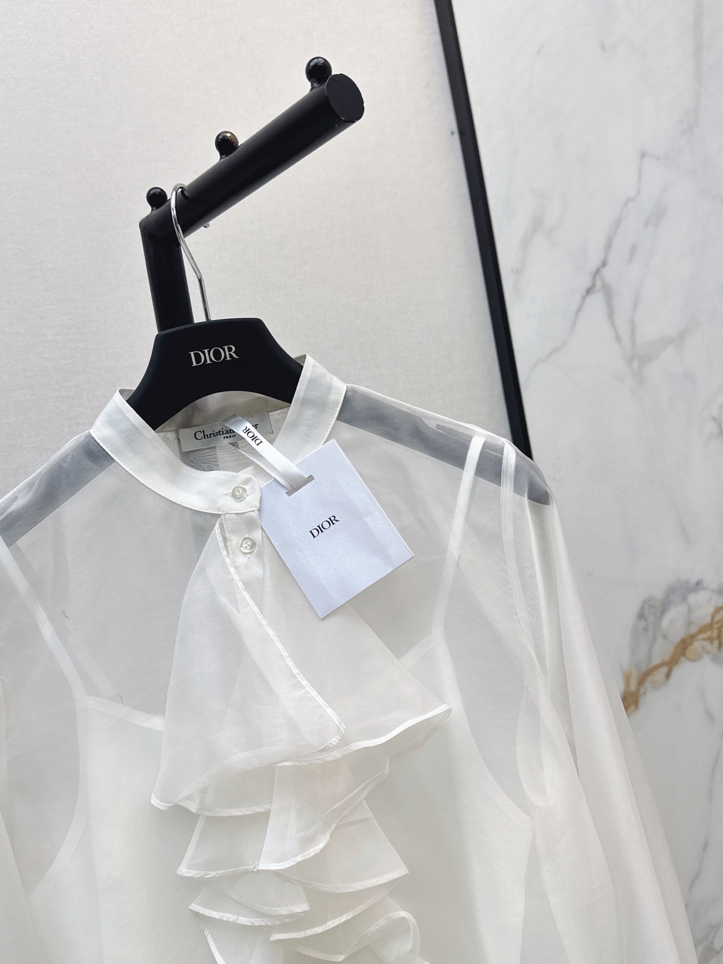 CD 26ss ruffle shirt