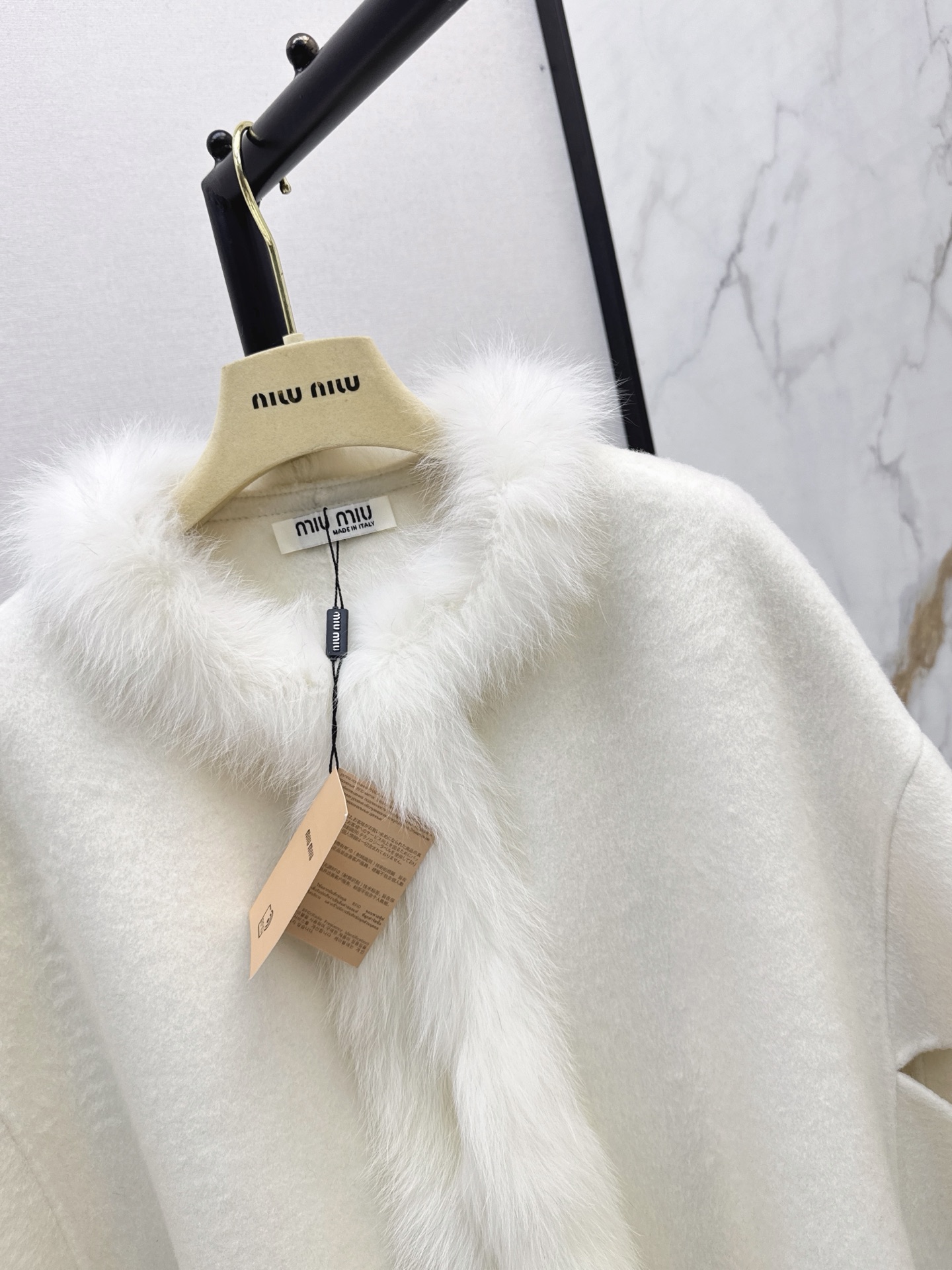 Miu 26fw woolen cape jacket
