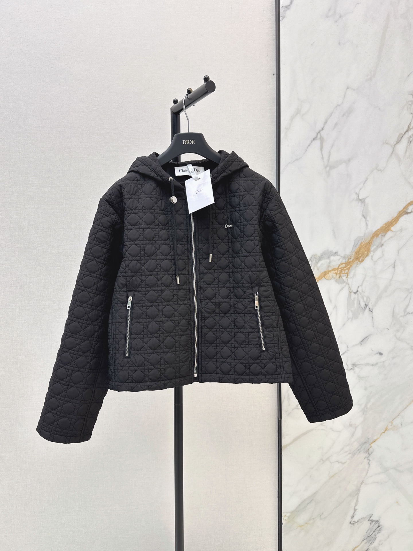 CD 26fw hooded padded jacket