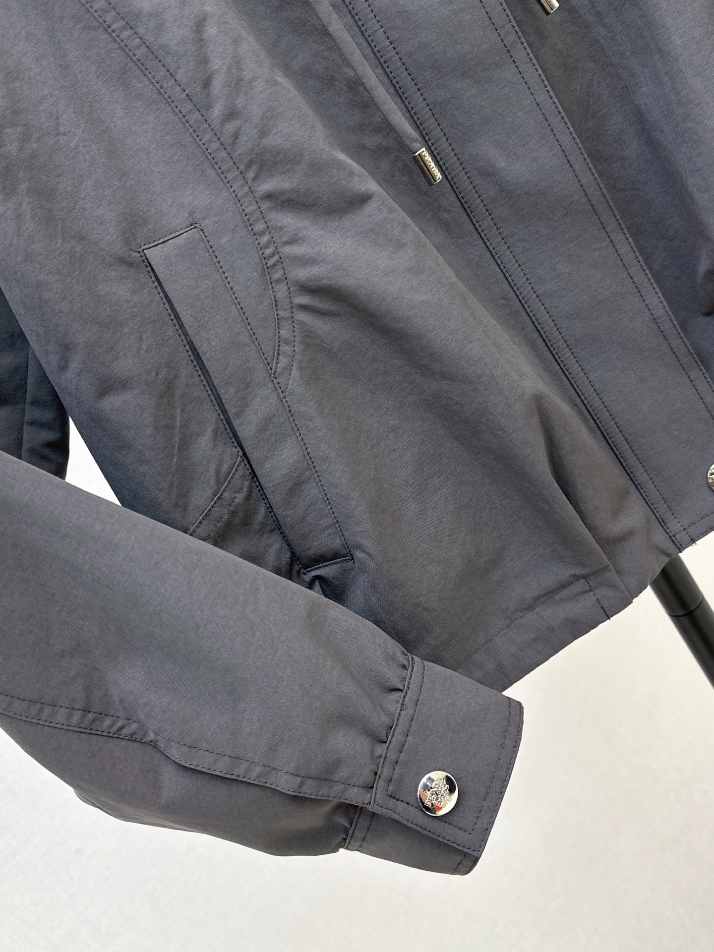 Pra 26fw stand collar jacket