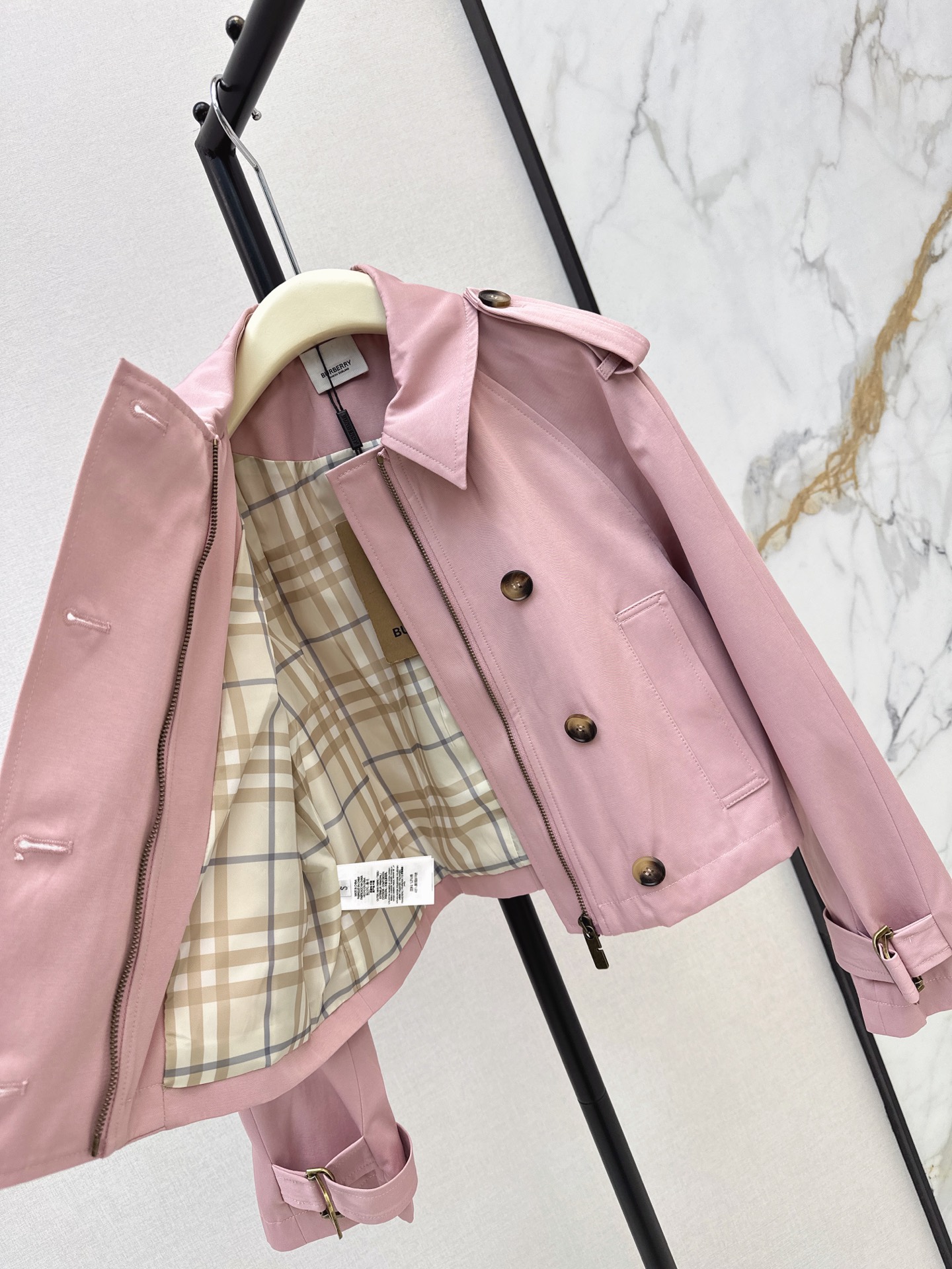 Bur 26fw cropped jacket
