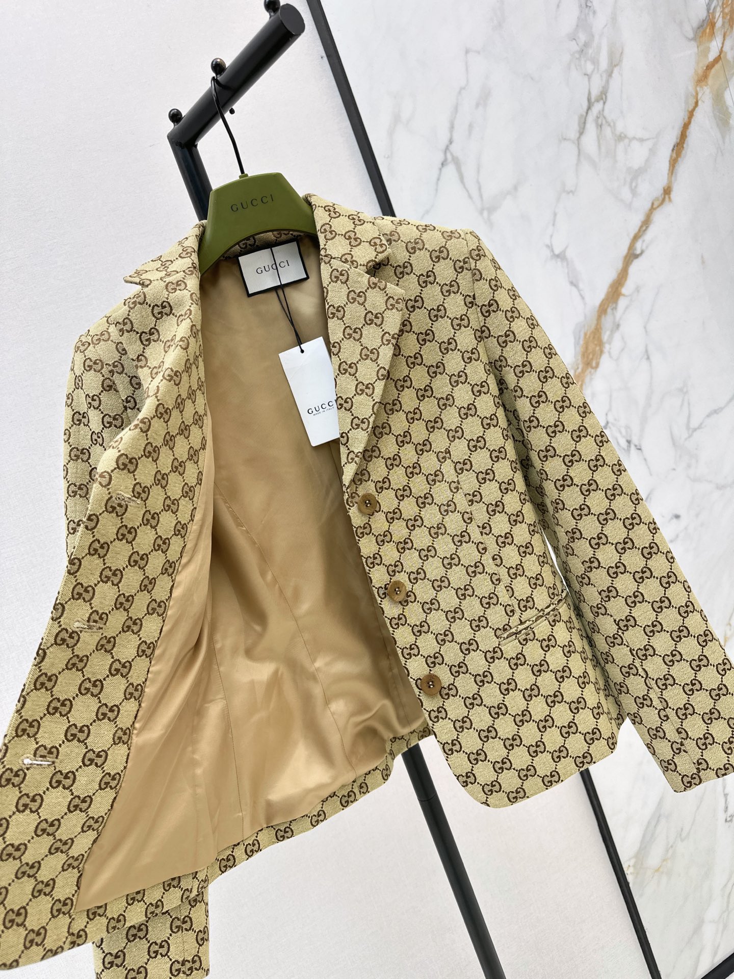 Guc 26fw jacquard blazer