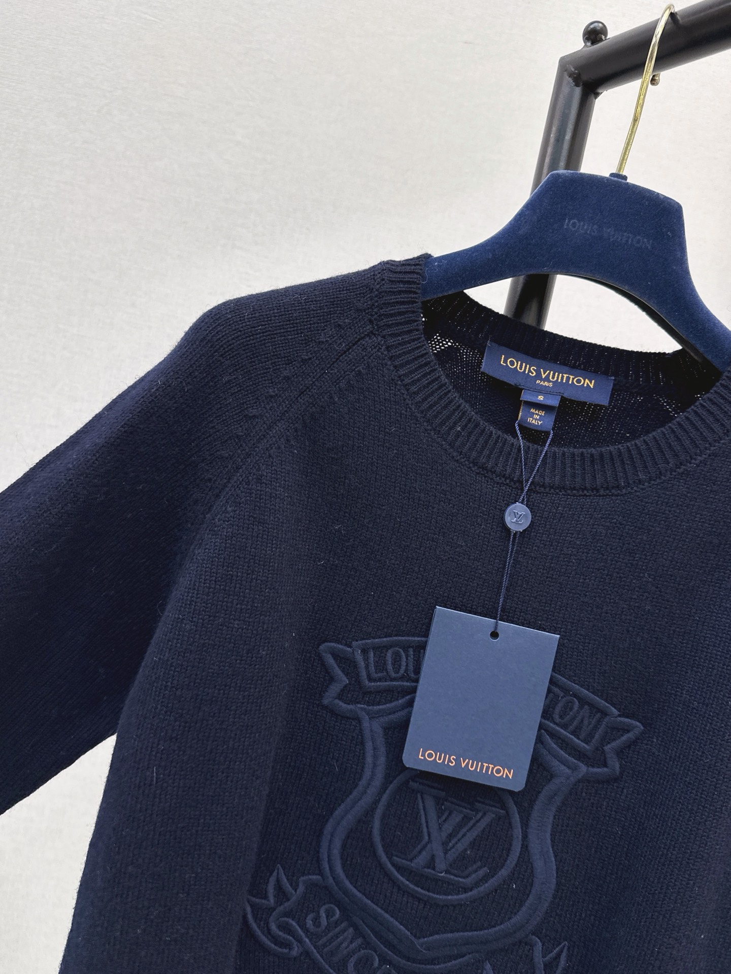Loui 26fw embroidery knit sweter