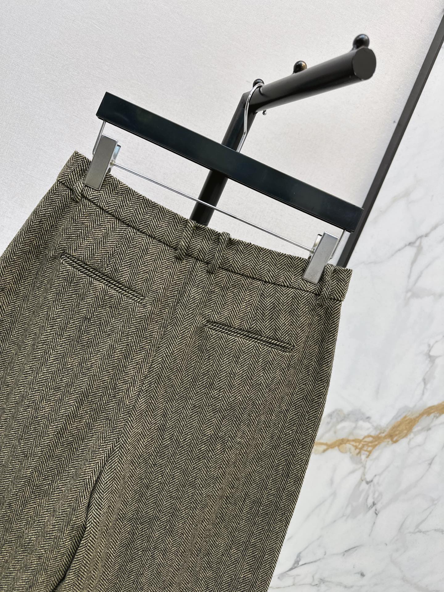 Sain 26fw cropped suit pants