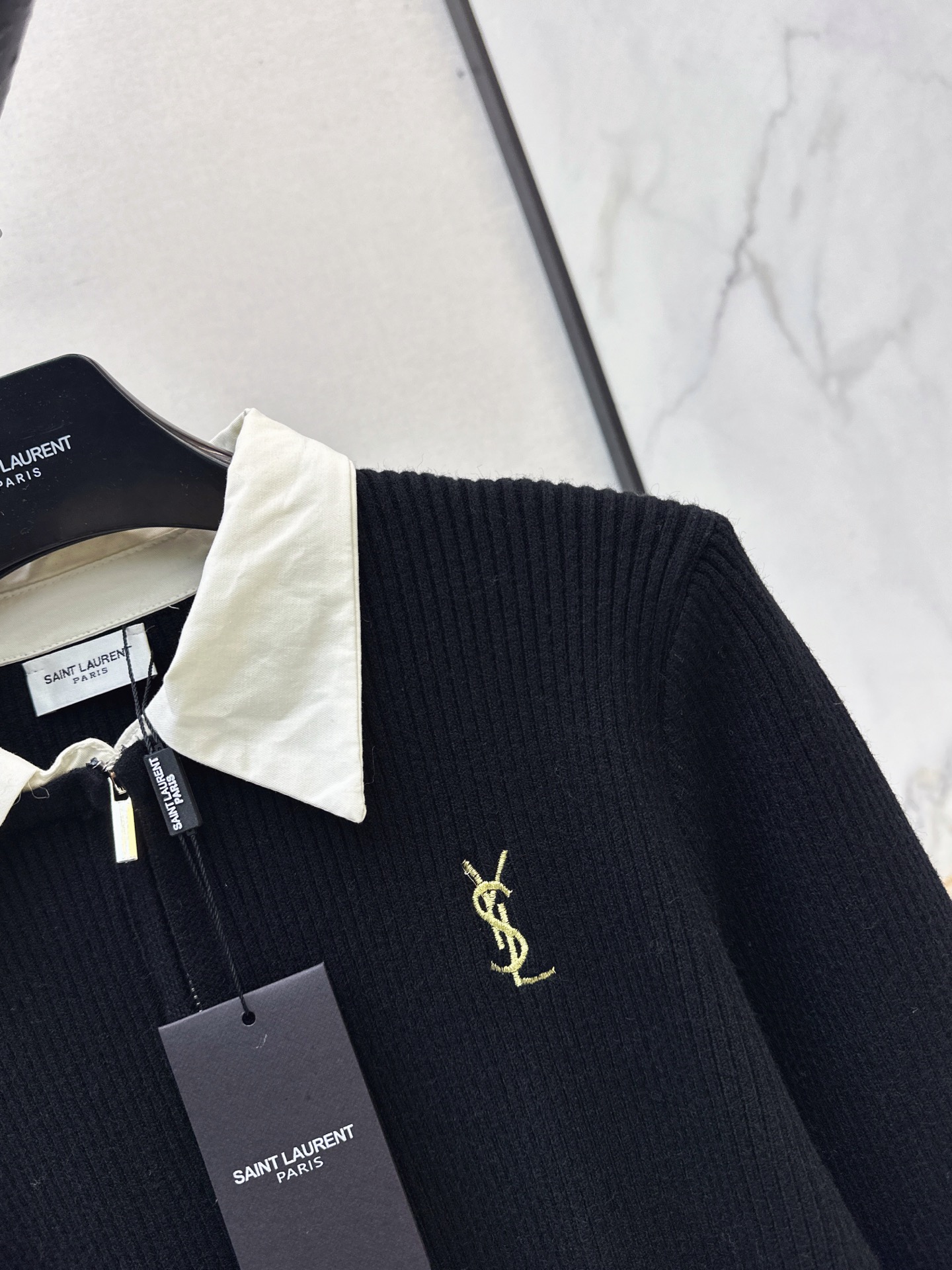 Sain 26fw 2in1 knit sweater