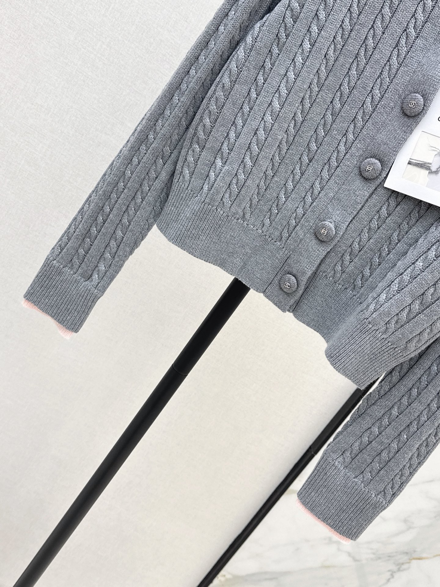Chan 26fw ceble knit cardigan