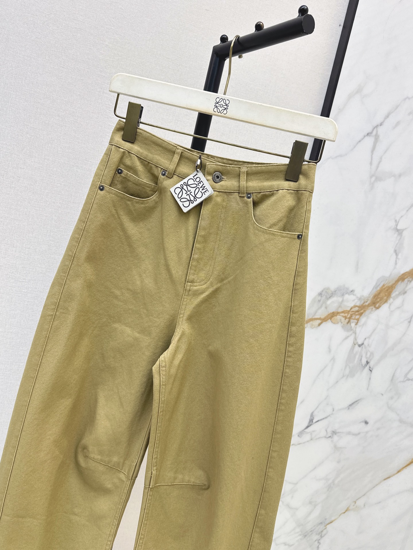 Loe 26fw straight-leg pants