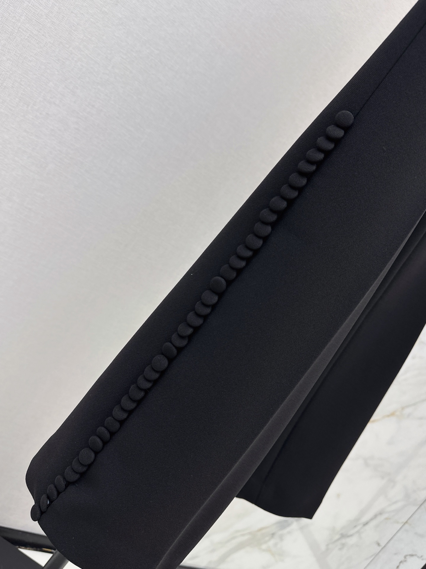 CD 26fw high-waist straight-leg pants