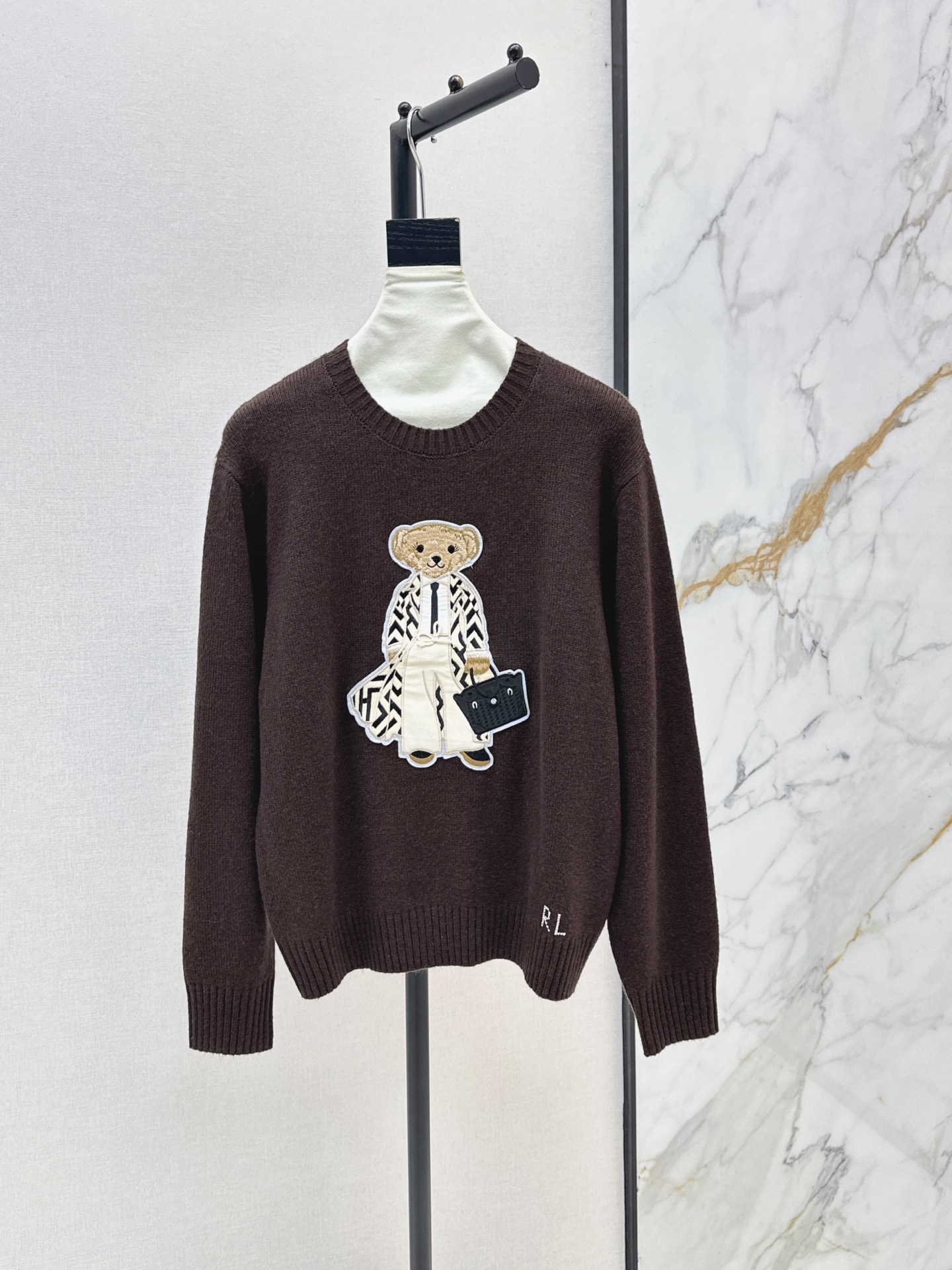 Ralp 26fw embroidery sweater
