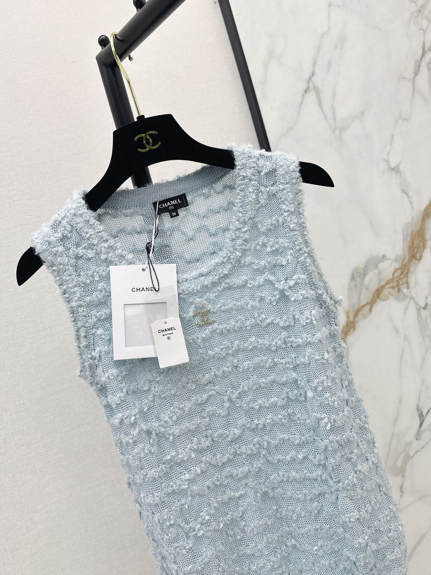 Chan 26fw knit vest