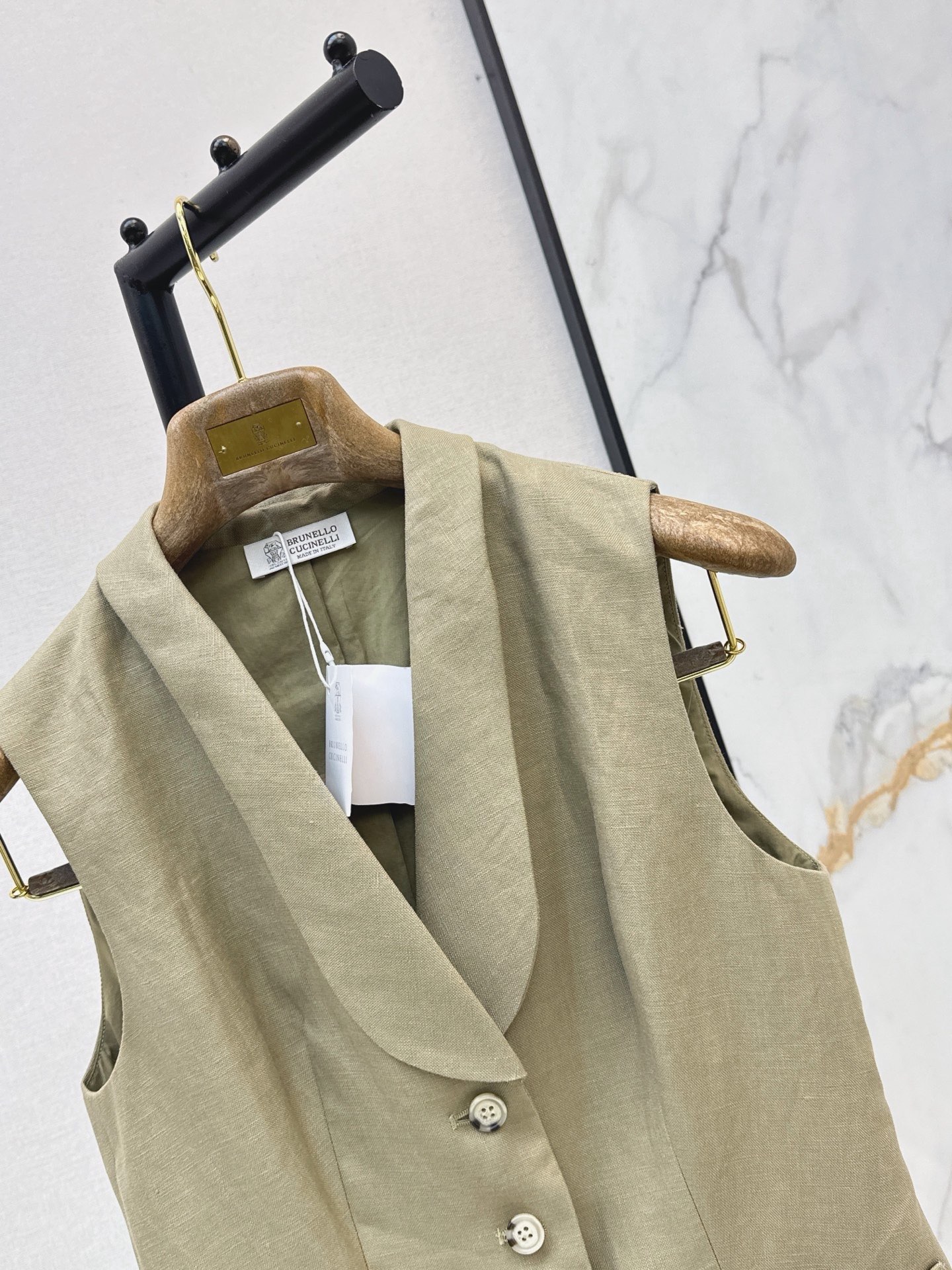 Brun 26ss vest