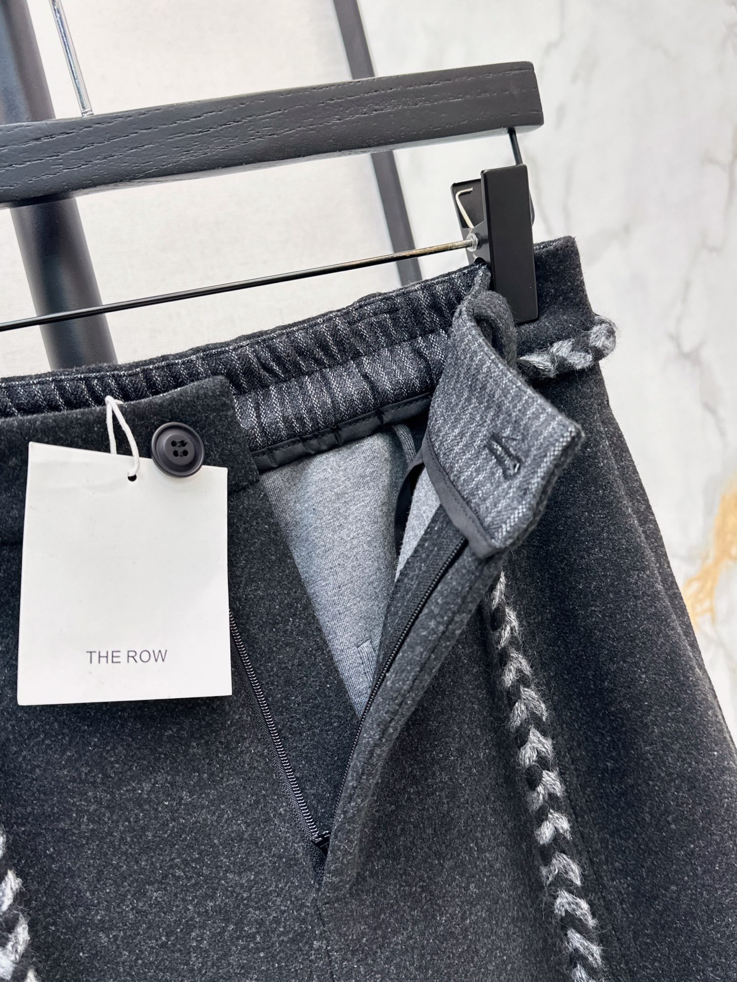 Row 26fw cropped wide-leg pants