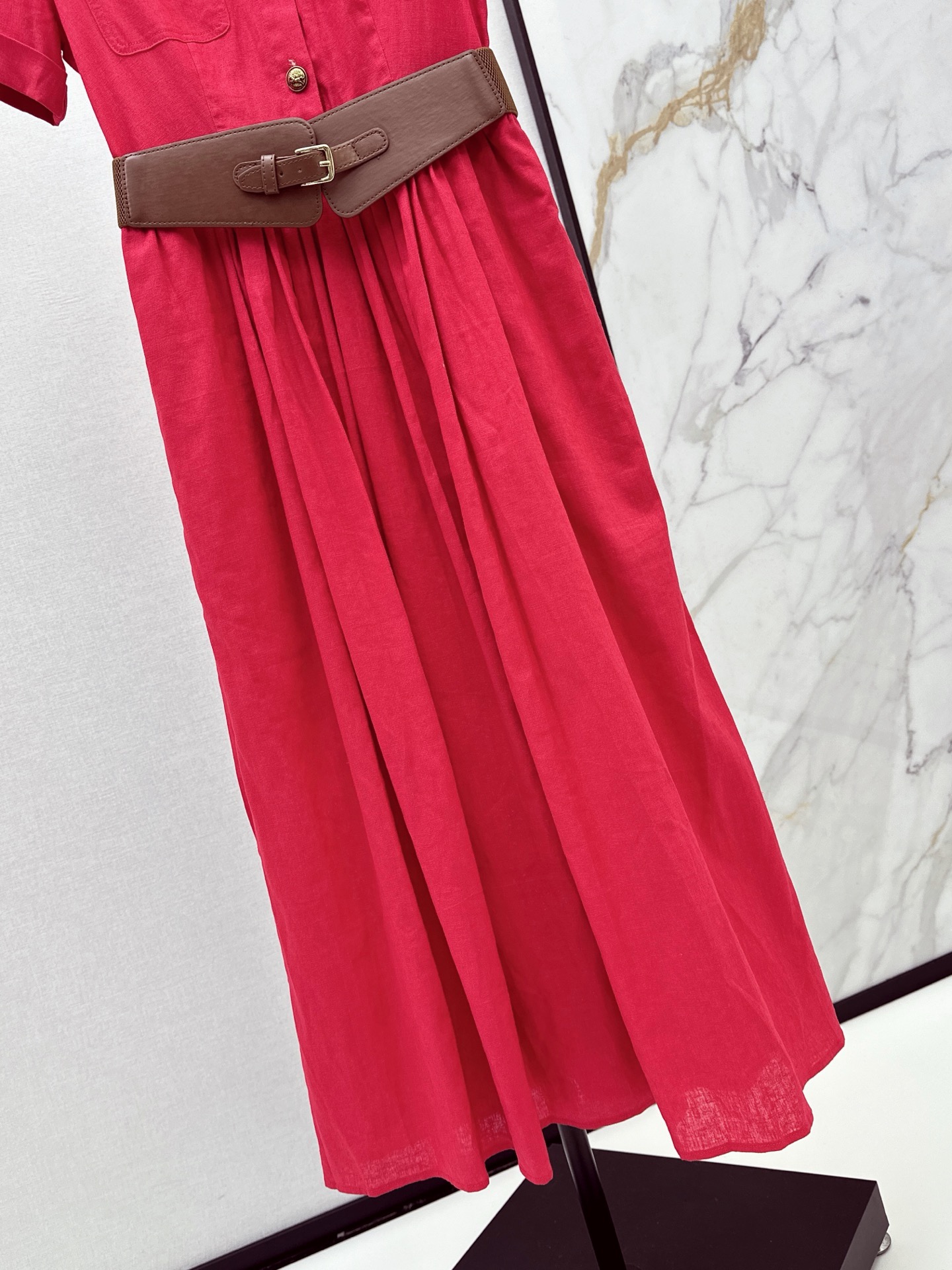 Chol 26ss belted dress