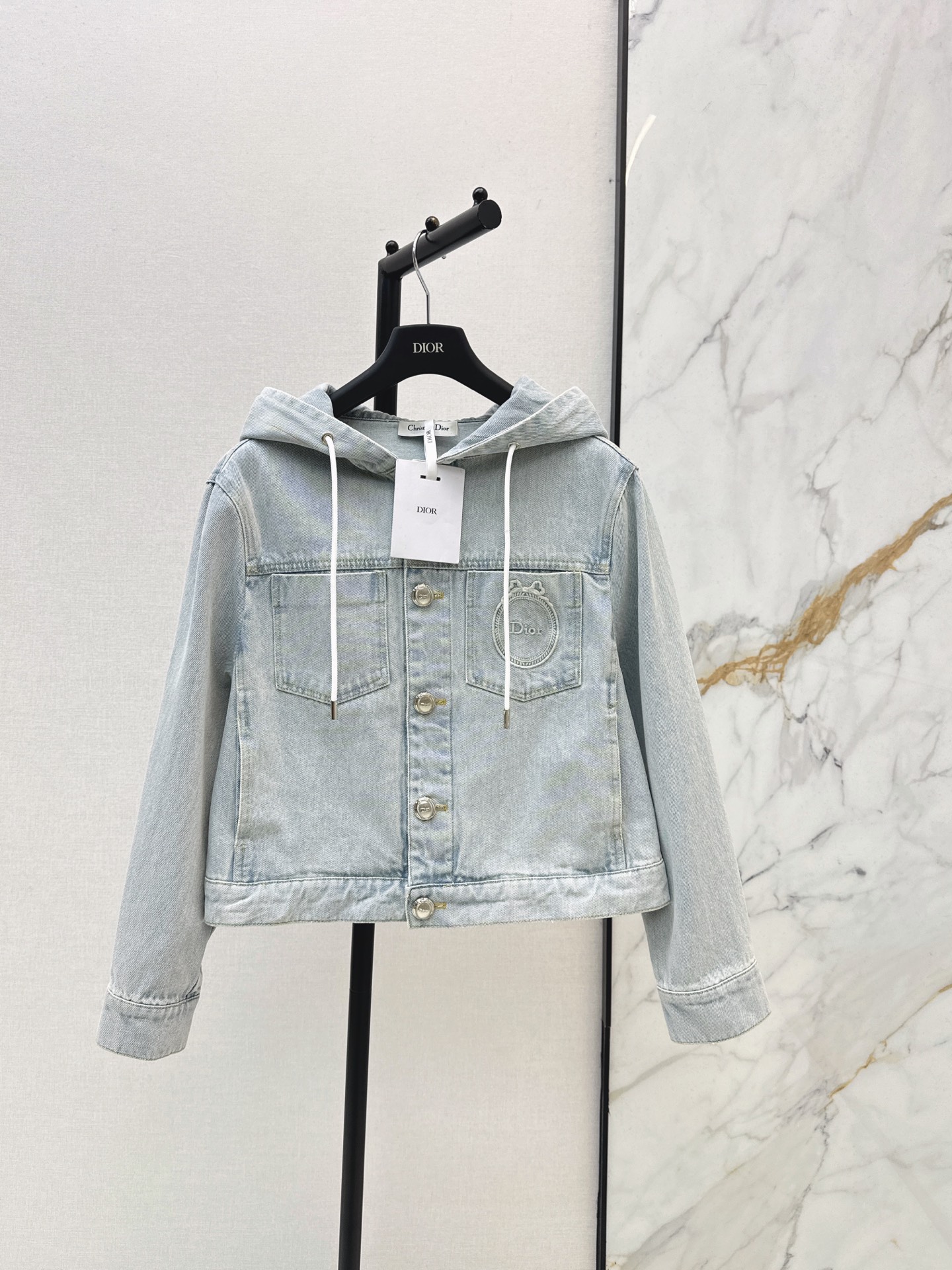 CD 26fw hooded denim jacket