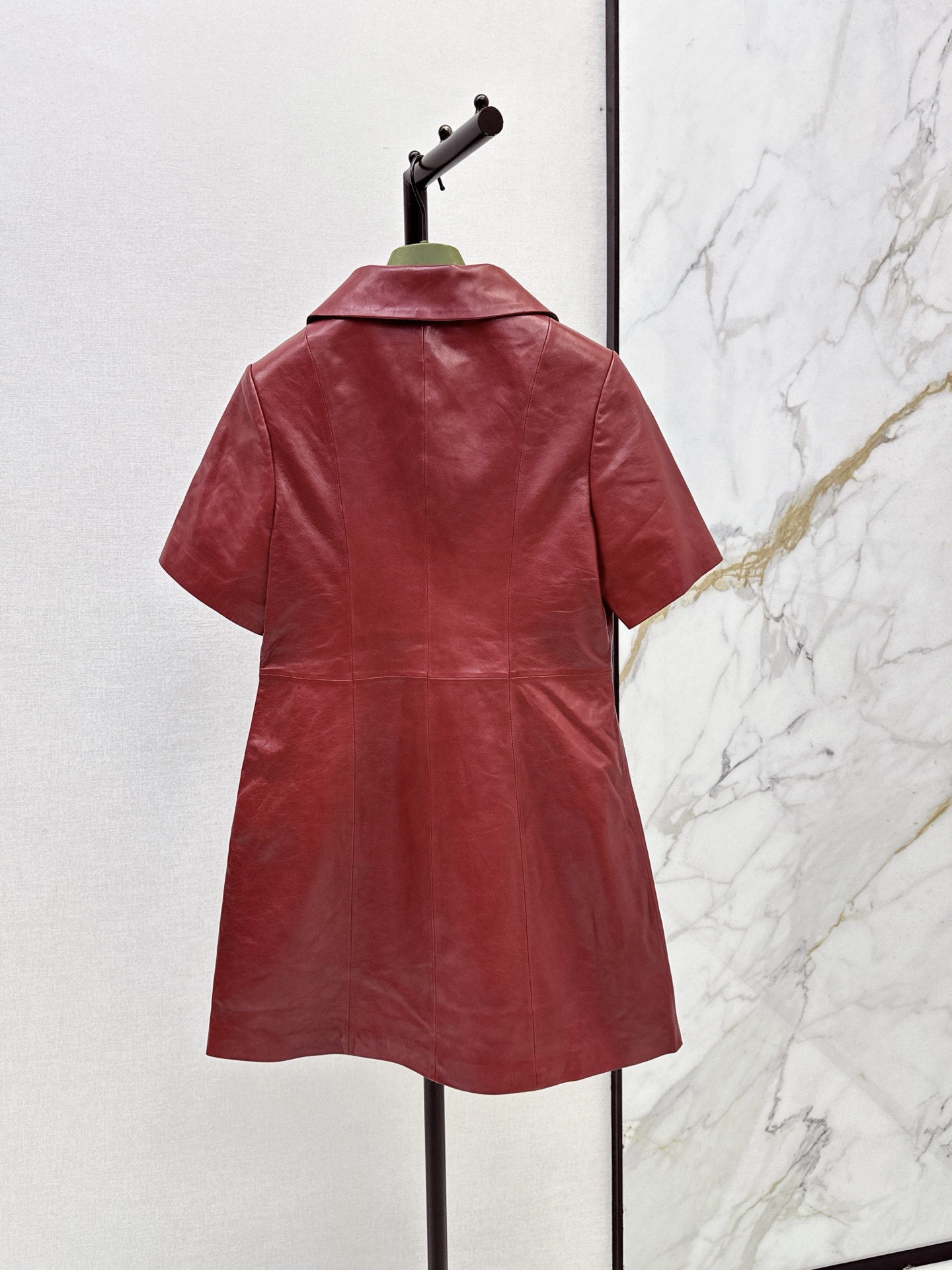 Guc 26fww leather dress