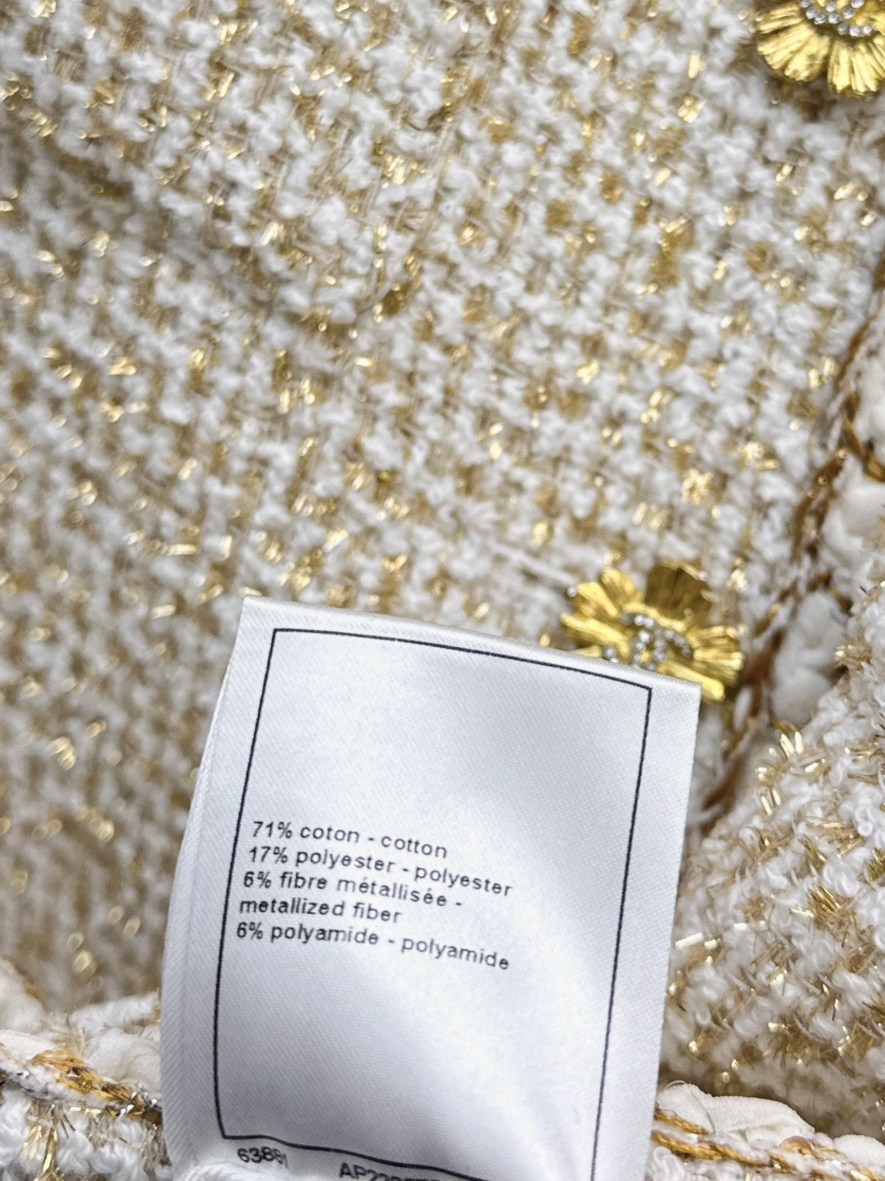 Chan 26fw tweed woven vest